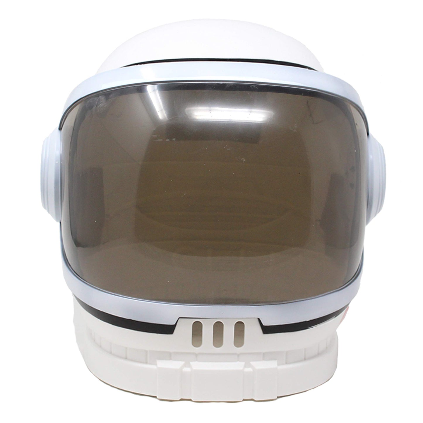 Astronaut Helmet with Movable Visor Pretend Play Toy for School Dress Up, Role Play Accessory, Holiday Halloween Party Gift