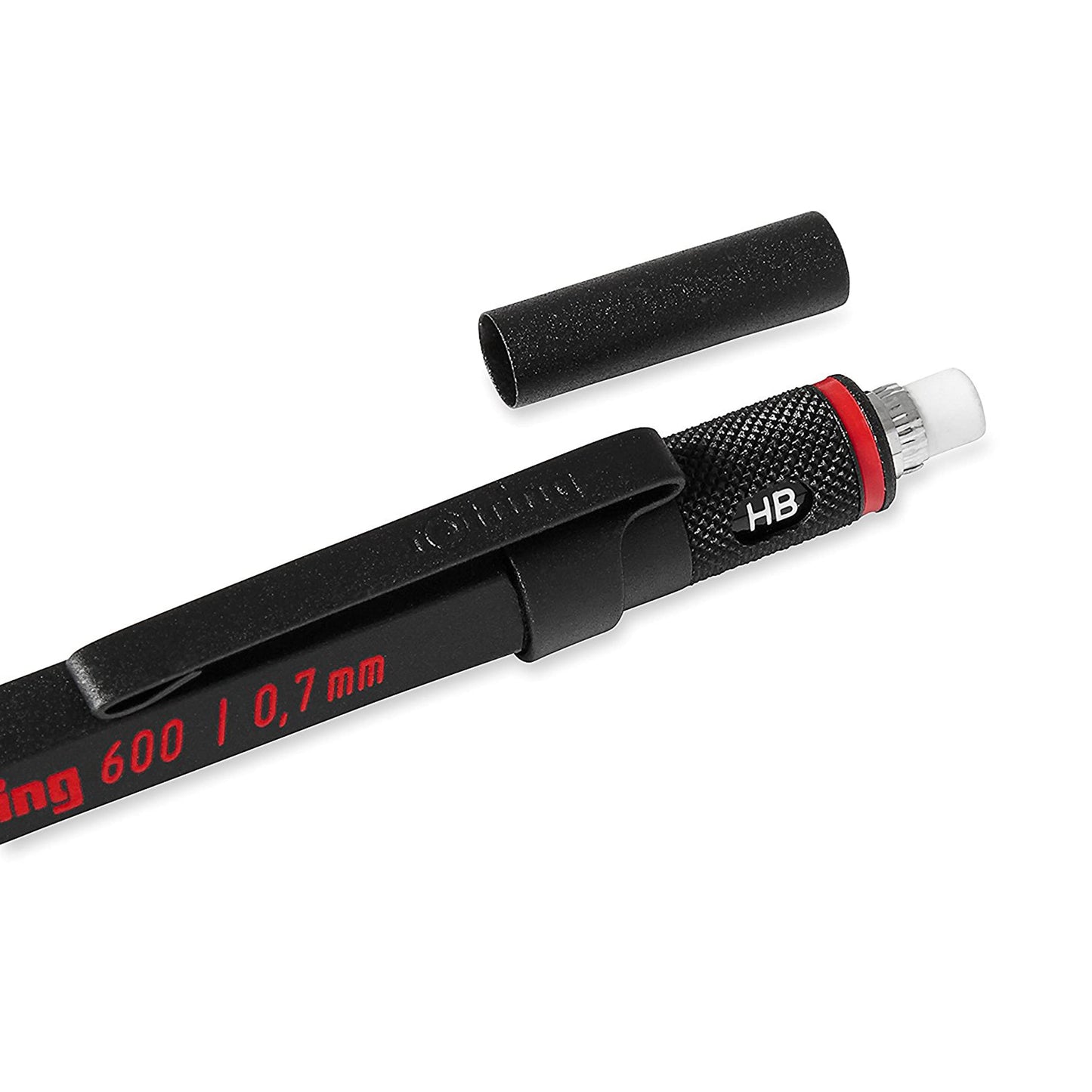 rOtring 600 Mechanical Pencil, 0.7 mm, Black Barrel (1904442)