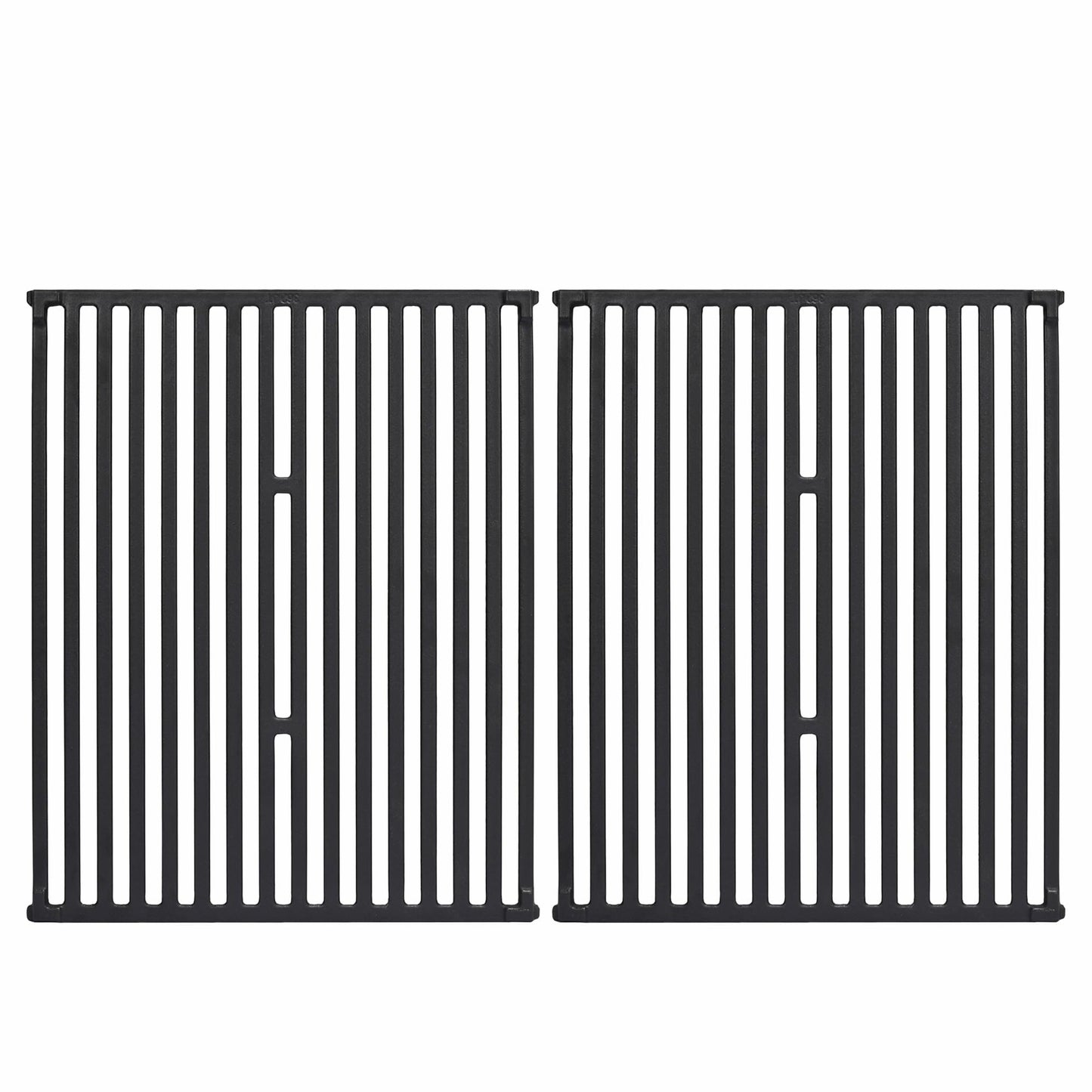 Leship 15" Grill Grates Replace for Broil King 9453-54,9453-57,9453-64,9865-54,9453-67,Broil-Mate,Sterling,Huntington Gas Grills. Heavy Duty Cast Iron Cooking Grid Grates (15" x 12 3/4")