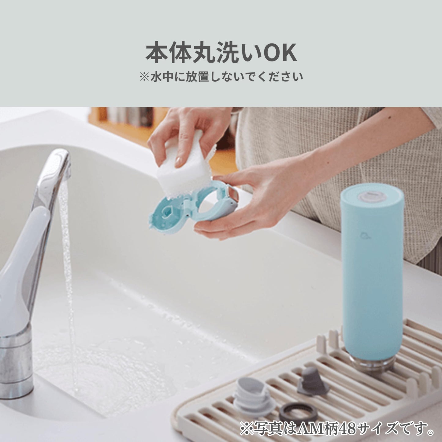 Zojirushi (ZOJIRUSHI) Water Bottle Direct Drinking [One-Touch Open] Stainless Mug 600ml Navy SM-SF60-AD