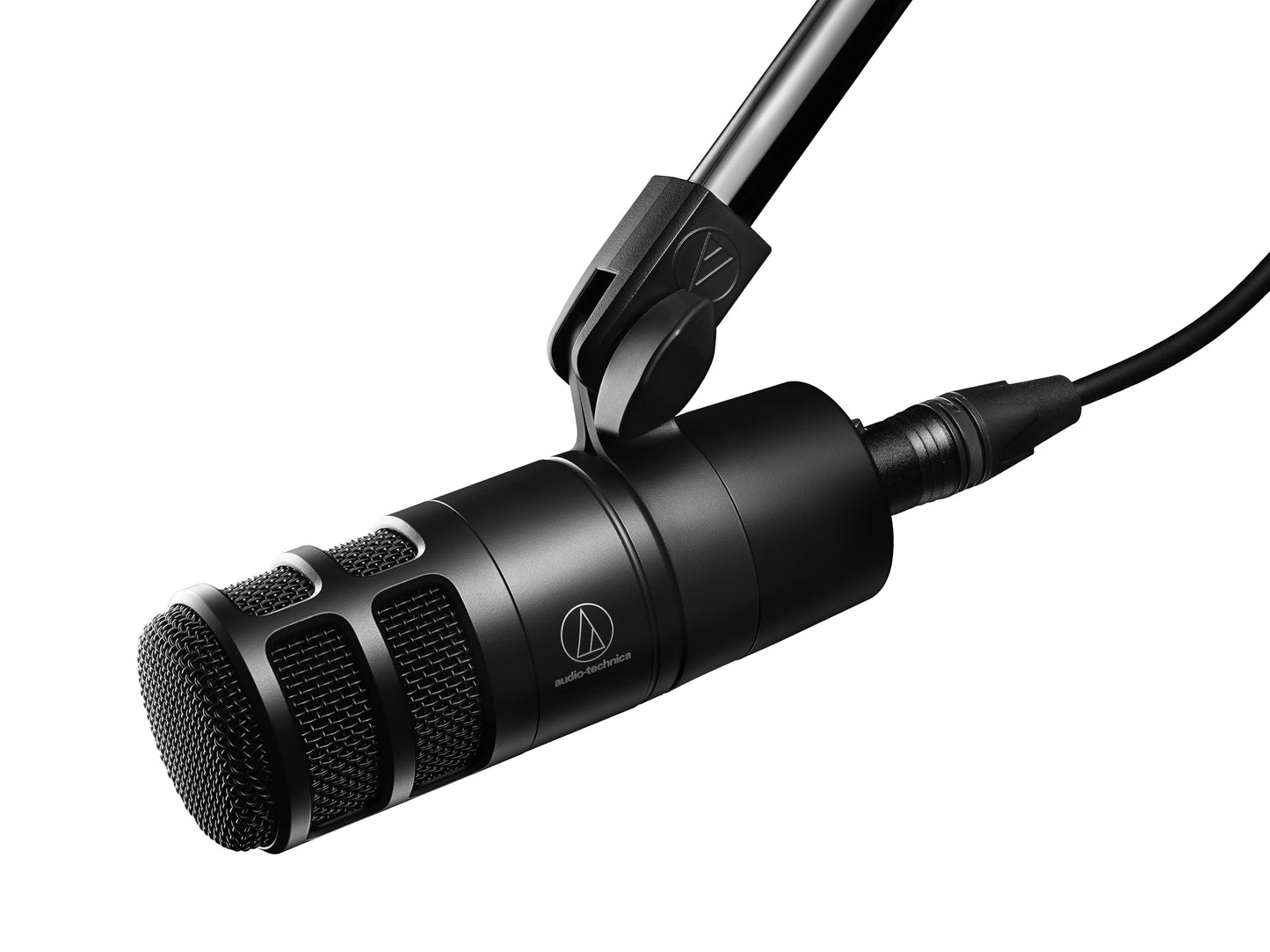 Audio-Technica AT2040 Hypercardioid Dynamic Podcast Microphone, Black