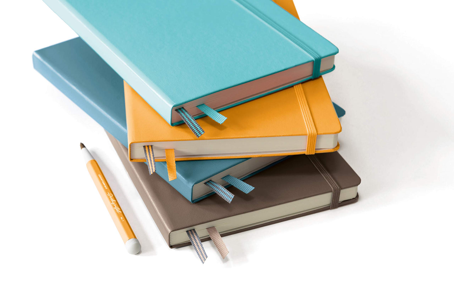 LEUCHTTURM1917 - Notebook Hardcover Medium A5-251 Numbered Pages for Writing and Journaling (Stone Blue, Dotted)