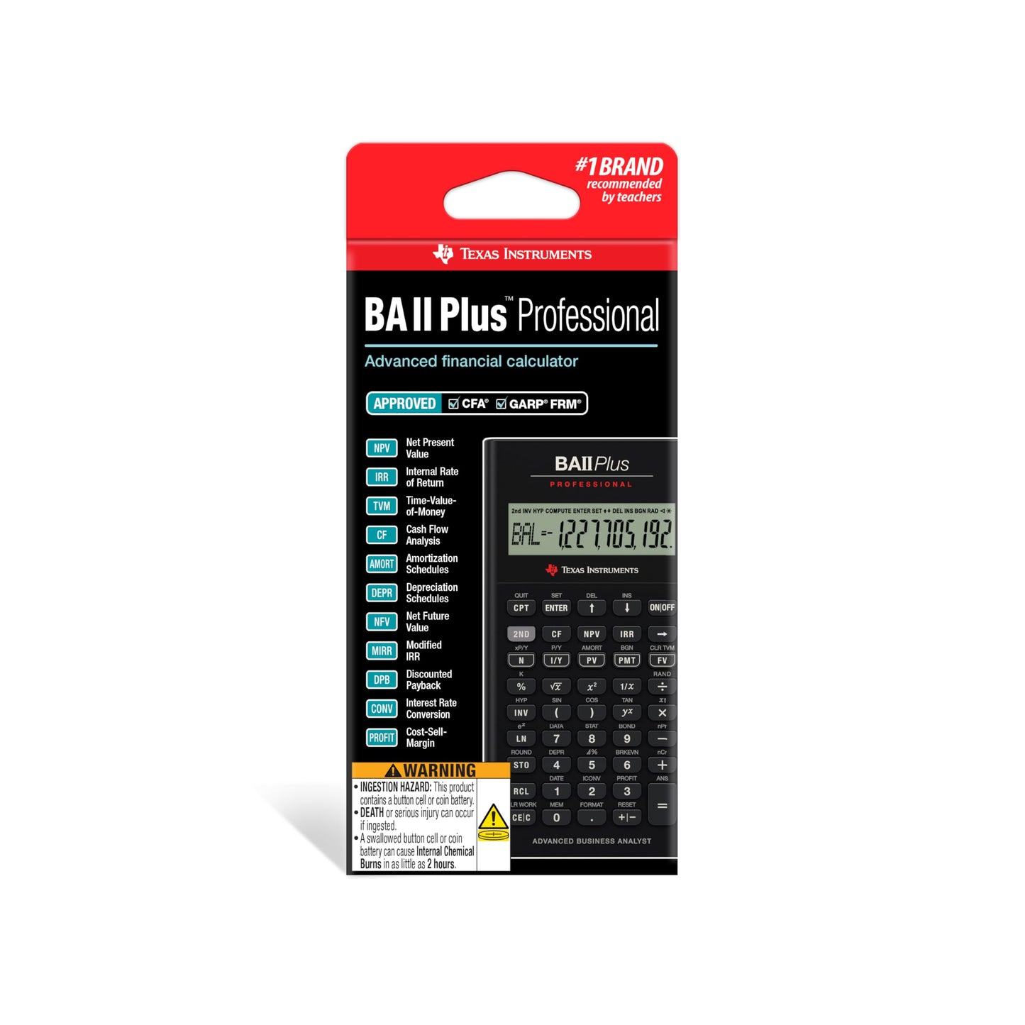 Texas Instruments BA-II Plus Professional