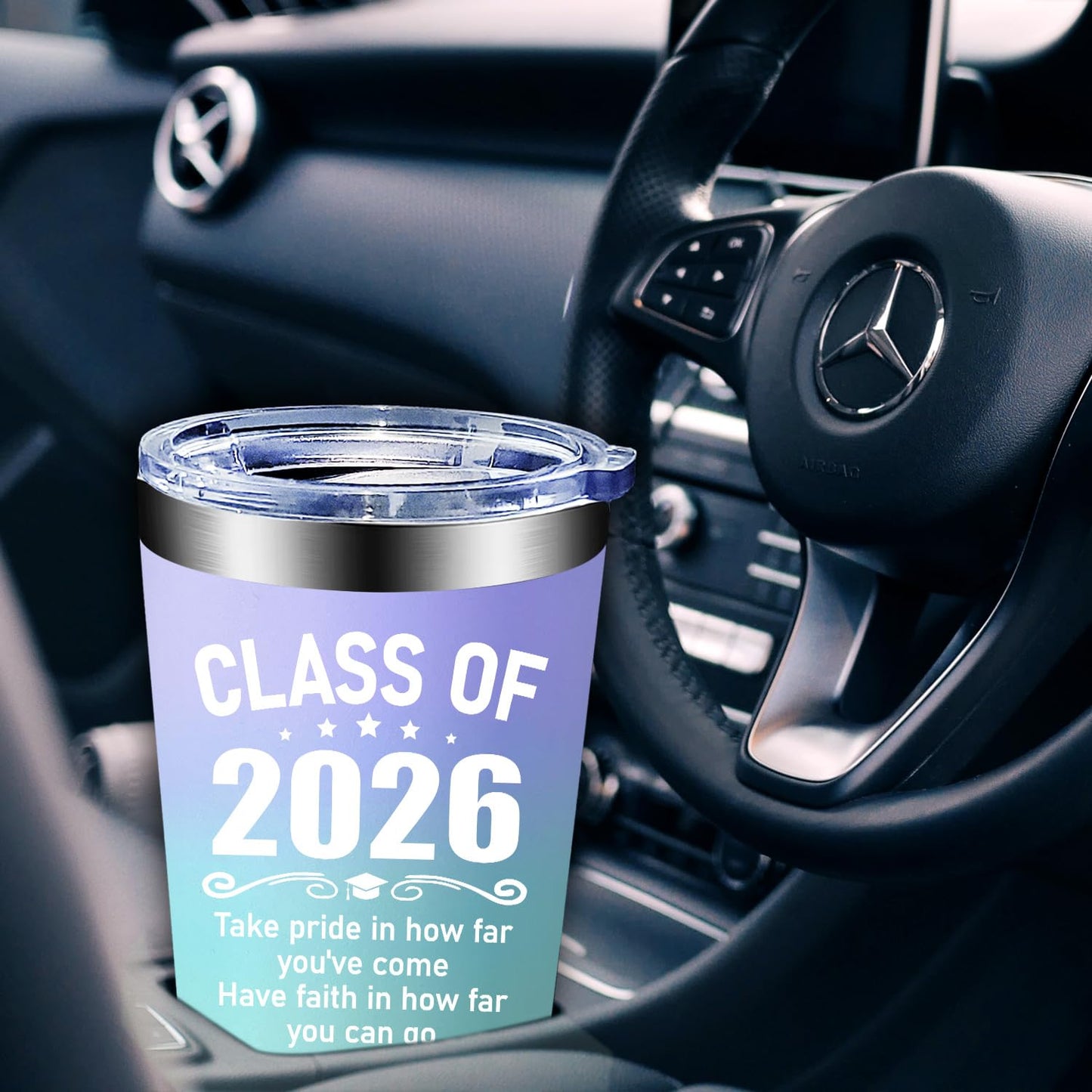 Fufandi Graduation Gifts - Class of 2025 Graduation Gift - College High School Graduations Gifts for Her - Congratulations Gift for Women - Tumbler Cup 20oz