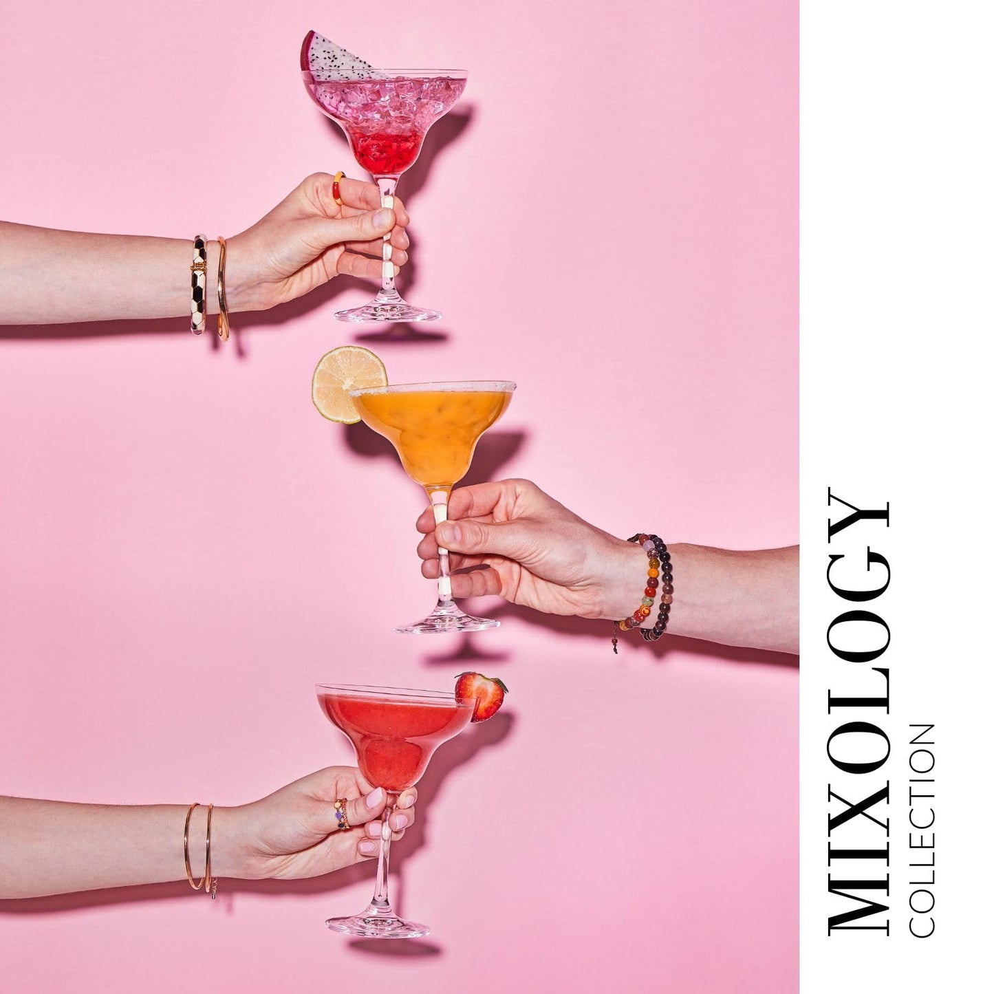 KROSNO Margarita Cocktail Glasses | Set of 6 | 9.1 oz | Mixology Collection | Perfect for Home, Restaurants and Parties | Dishwasher Safe