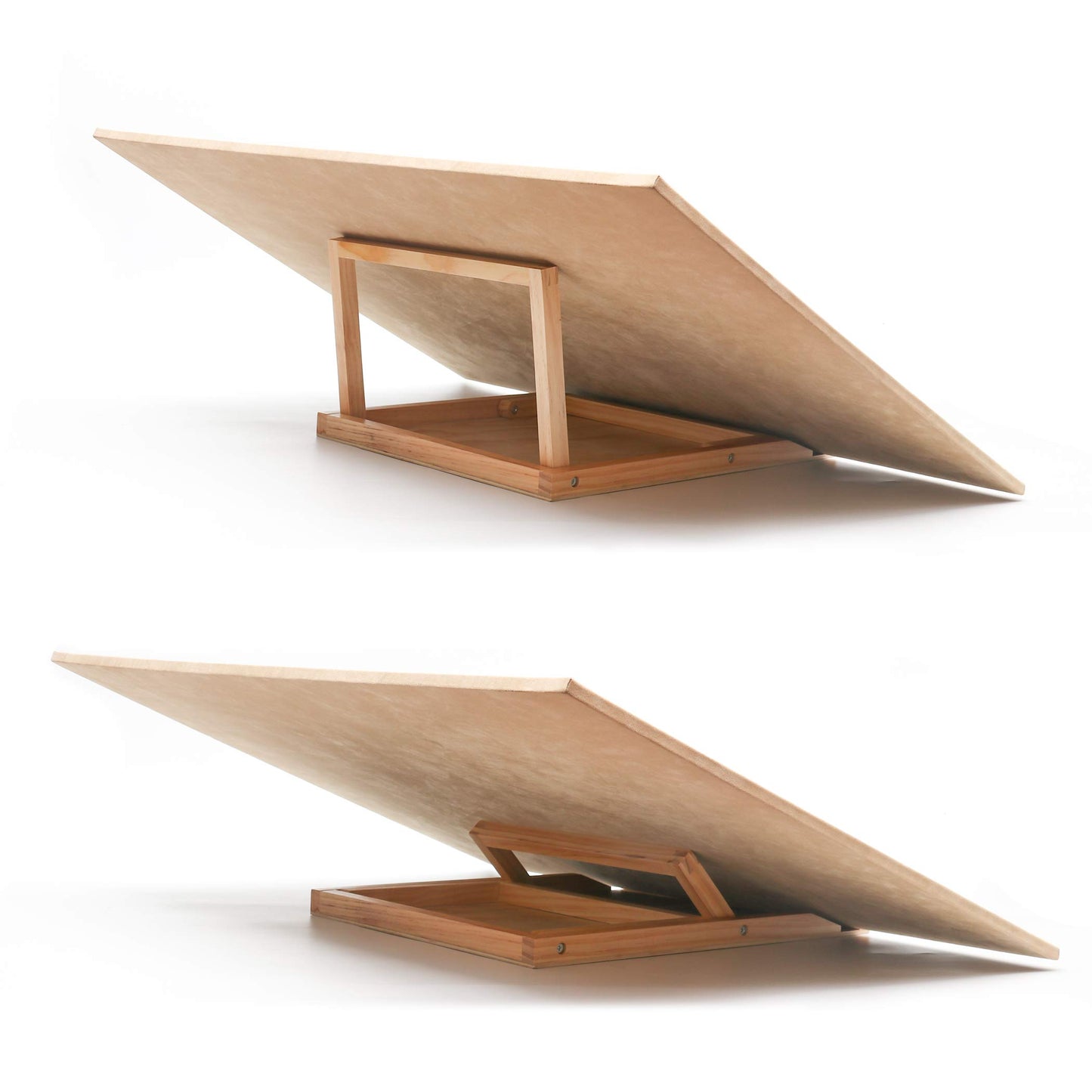 Becko Puzzle Board & Bracket Set/Wooden Puzzle Board Kit/Jigsaw Puzzle Plateau - with Puzzle Board Set for Up to 1000 Pieces