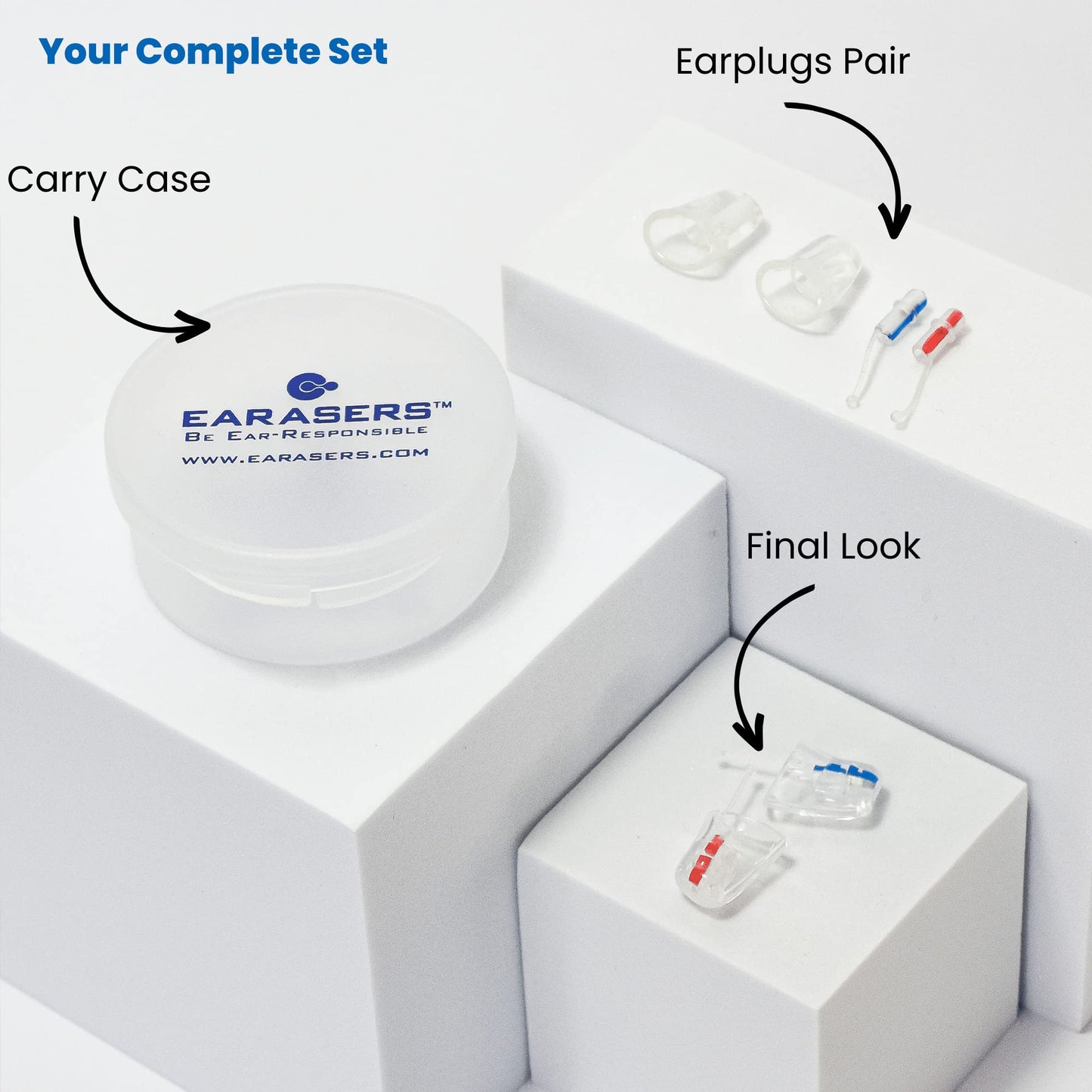 Earasers Musicians Plugs Small