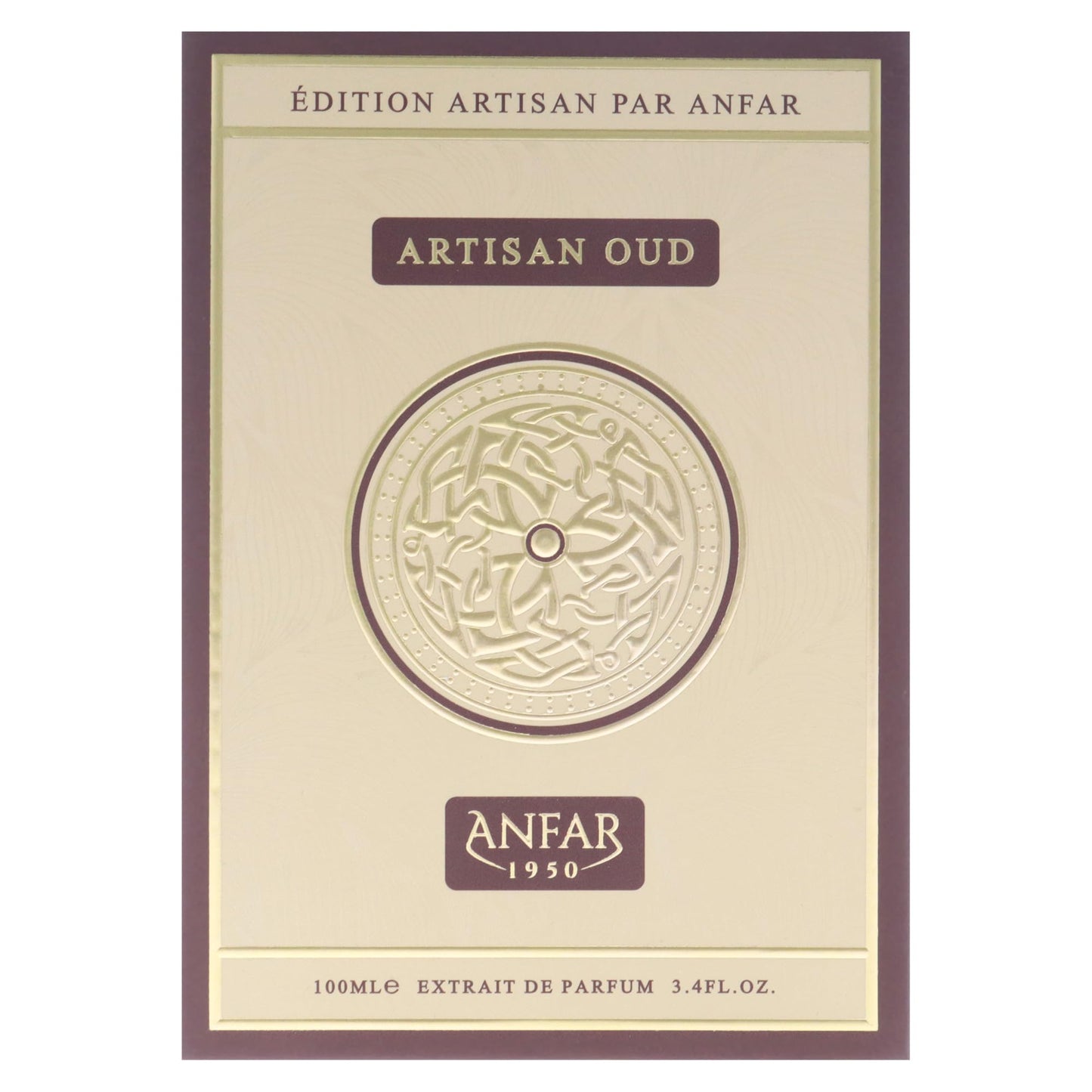 Anfar Edition Artisan Oud Extrait De Parfum Spray Men-3.4 oz