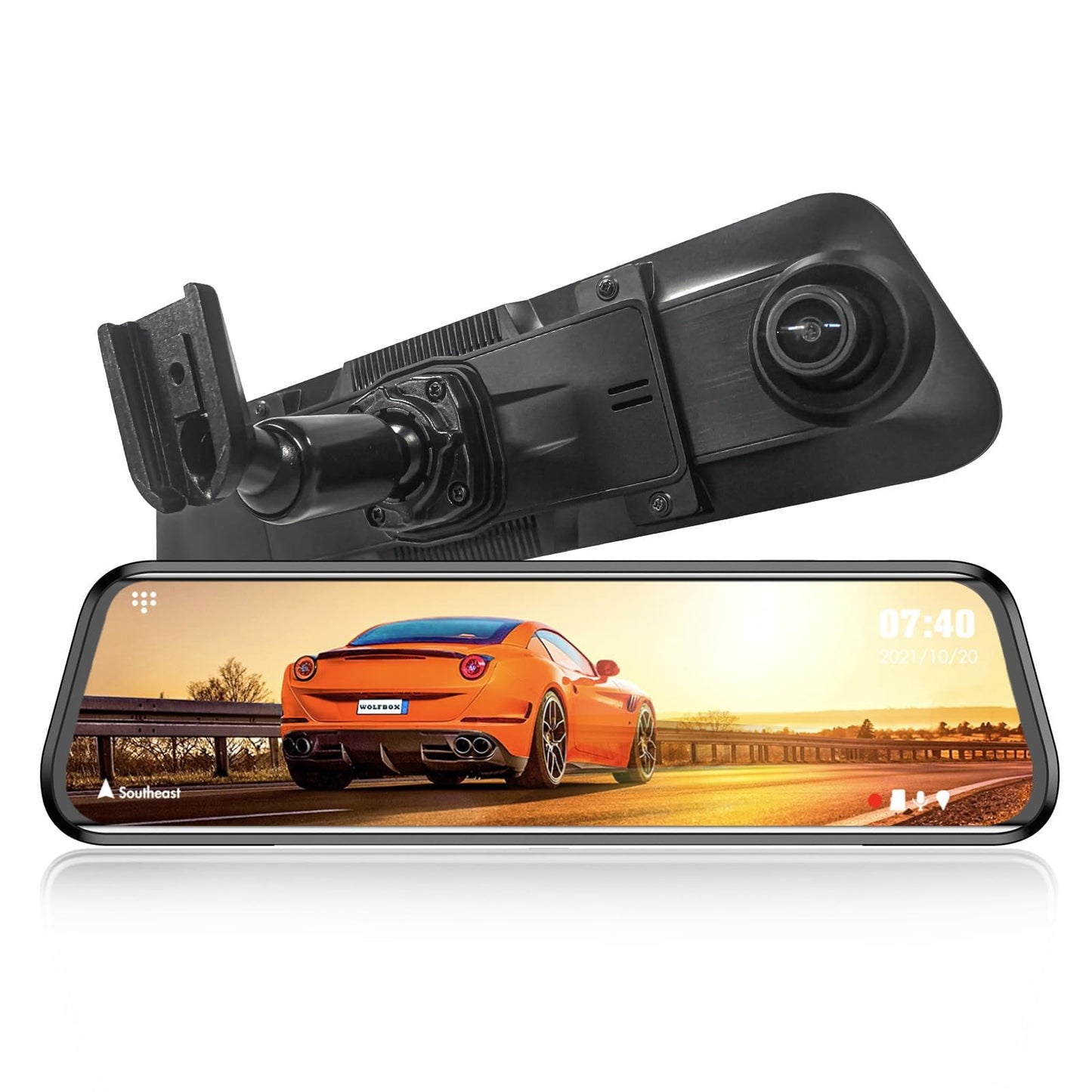 WOLFBOX OEM Bracket for USB C G840S/G840H/G850/G850P/G900/G900P Mirror Dash cam