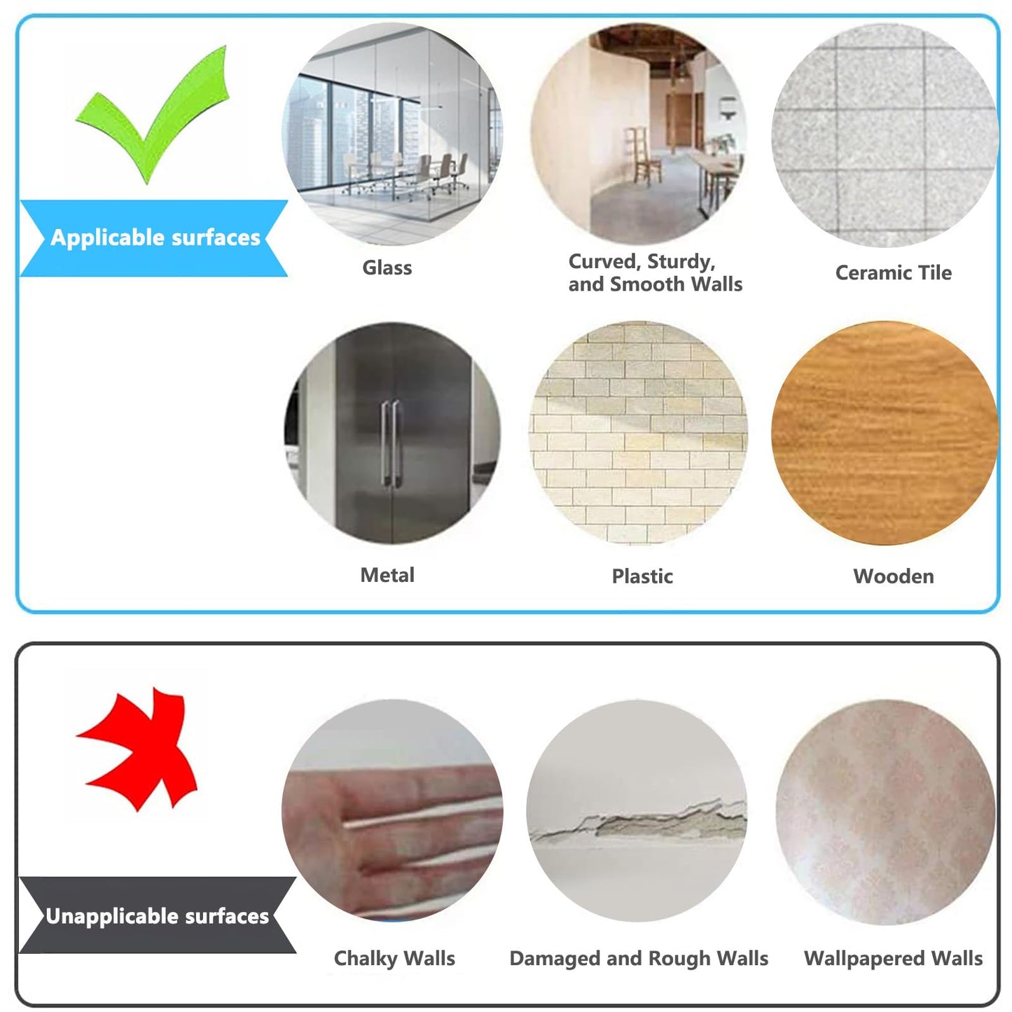 JUMUBOARD Self-Adhesive Dry Erase Whiteboard Sticker, 31.5" x 15.75" (80x40cm) Magnetic Receptive White Board Wall Film, No Ghosting, Easy Write & Clean | Peel & Stick for Office, Home & Classroom