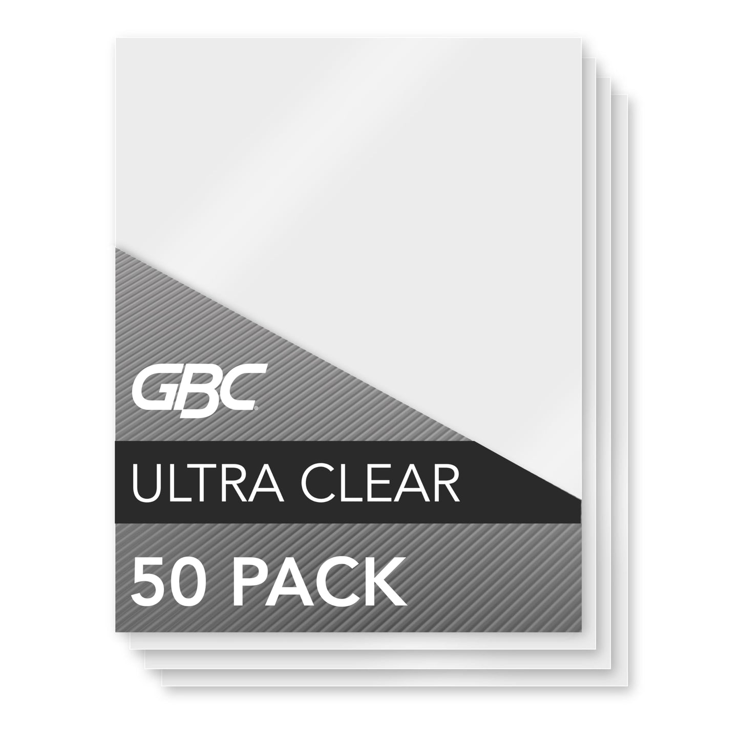 GBC UltraClear Thermal Laminating Pouches, 3 Mil, Legal Size, 9 x 14-1/2-Inch, 50 Per Pack, 1346559003