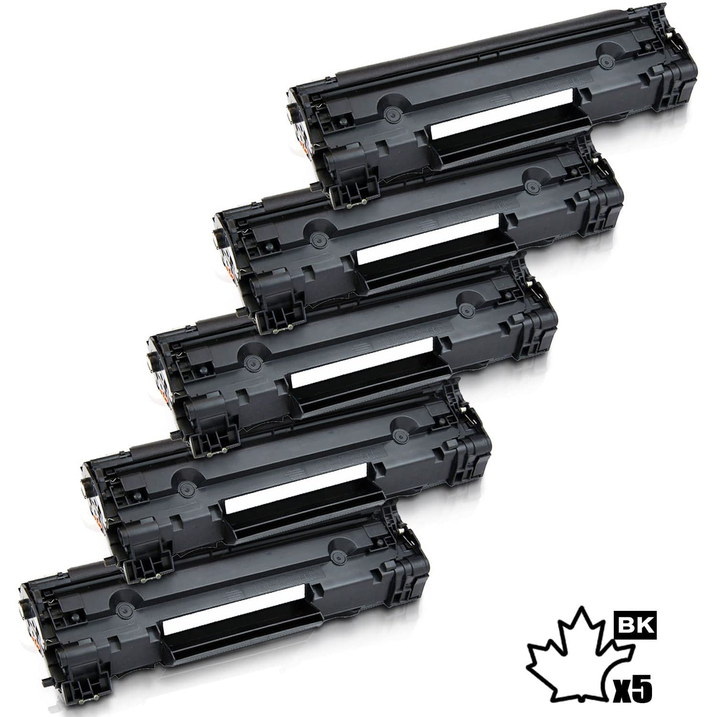 5 Inkfirst Compatible Toner Cartridges Replacement for HP CF283A 83A LaserJet Pro M201dw M201n MFP M225dn MFP M225dw MFP M127fn MFP M127fw MFP M125a MFP M125rnw MFP M125nw