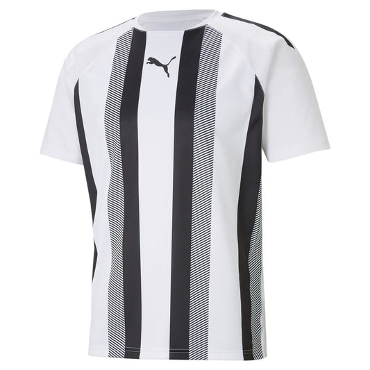 PUMA Men's Teamliga Jersey, White/Black, Large