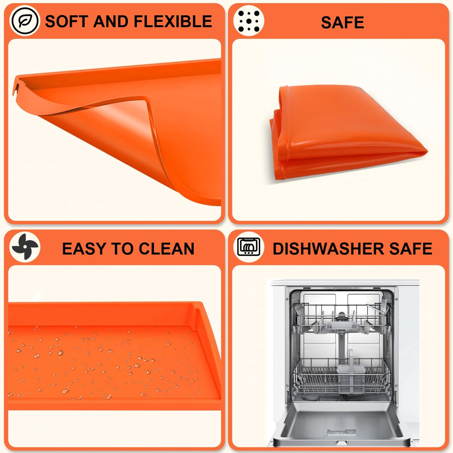 Blackstone Silicone Griddle Cover Mat: 36 Inch Grill Mats for Outdoor - Blackstone Griddle Accessories Flat Top Deck Protector Outside Camping Cooking BBQ