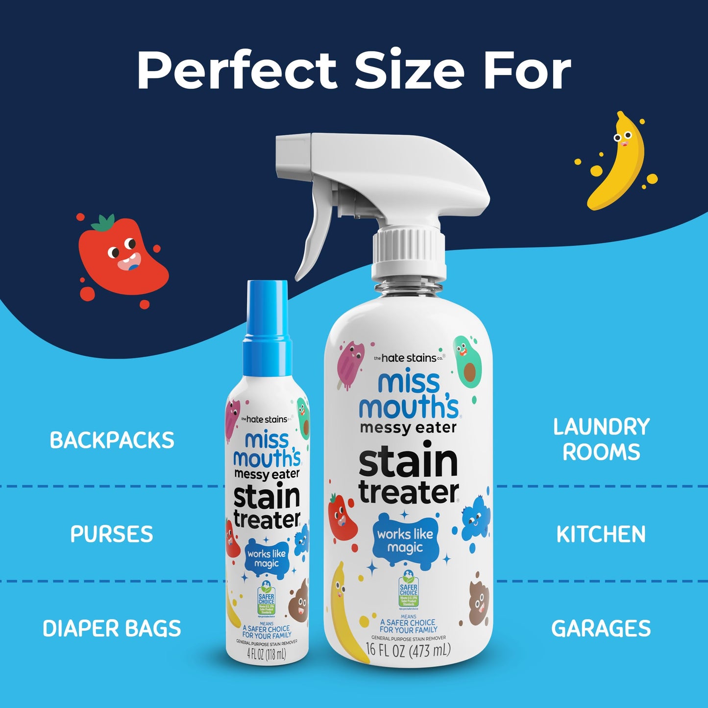 s Messy Eater Stain Treater Spray - 16o