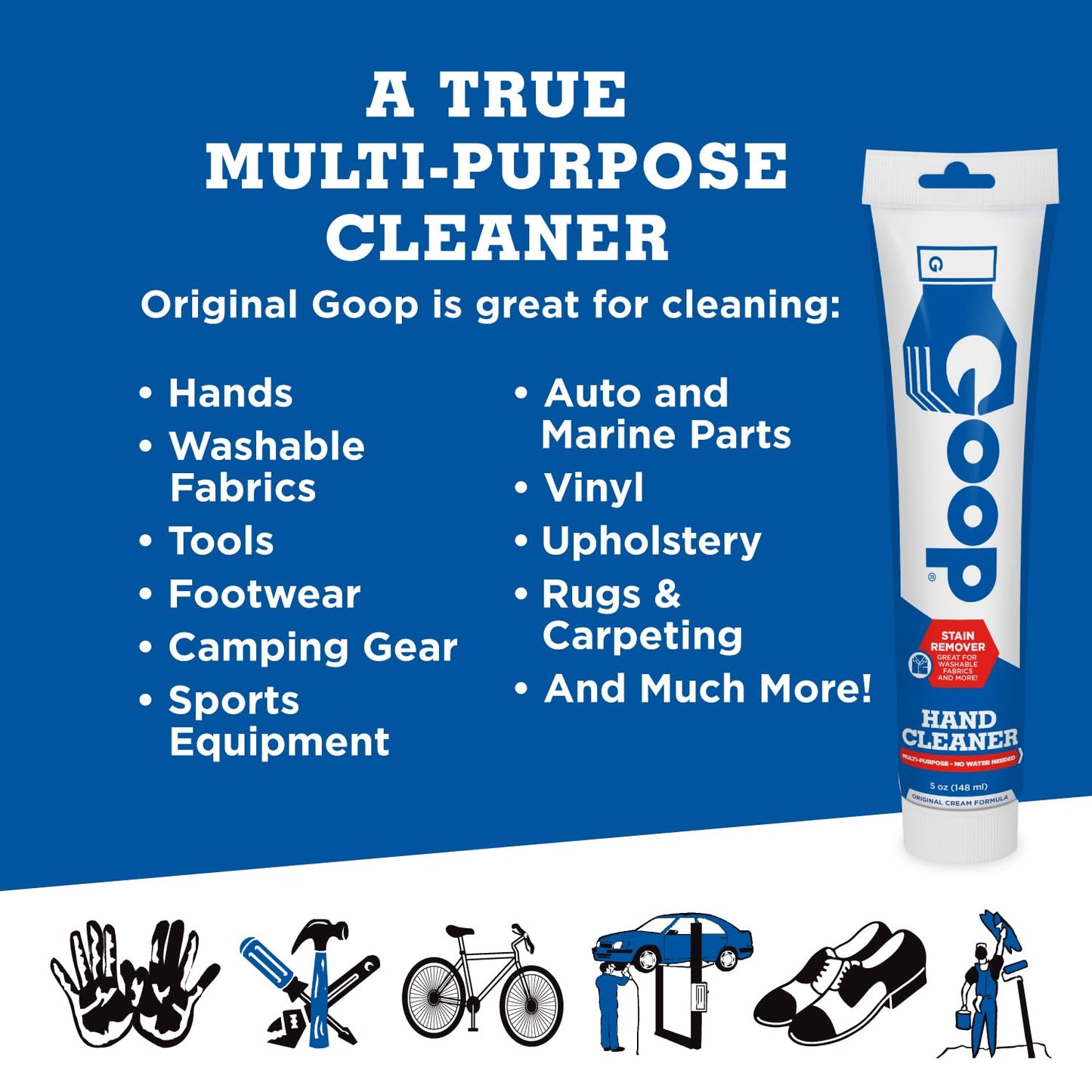 GOOP Hand Cleaner 5 Oz. Tube 3 Pack