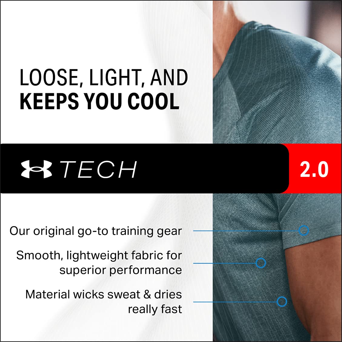 Under Armour Men's Tech Golf Polo , Royal (400)/Graphite, 3X-Large Tall