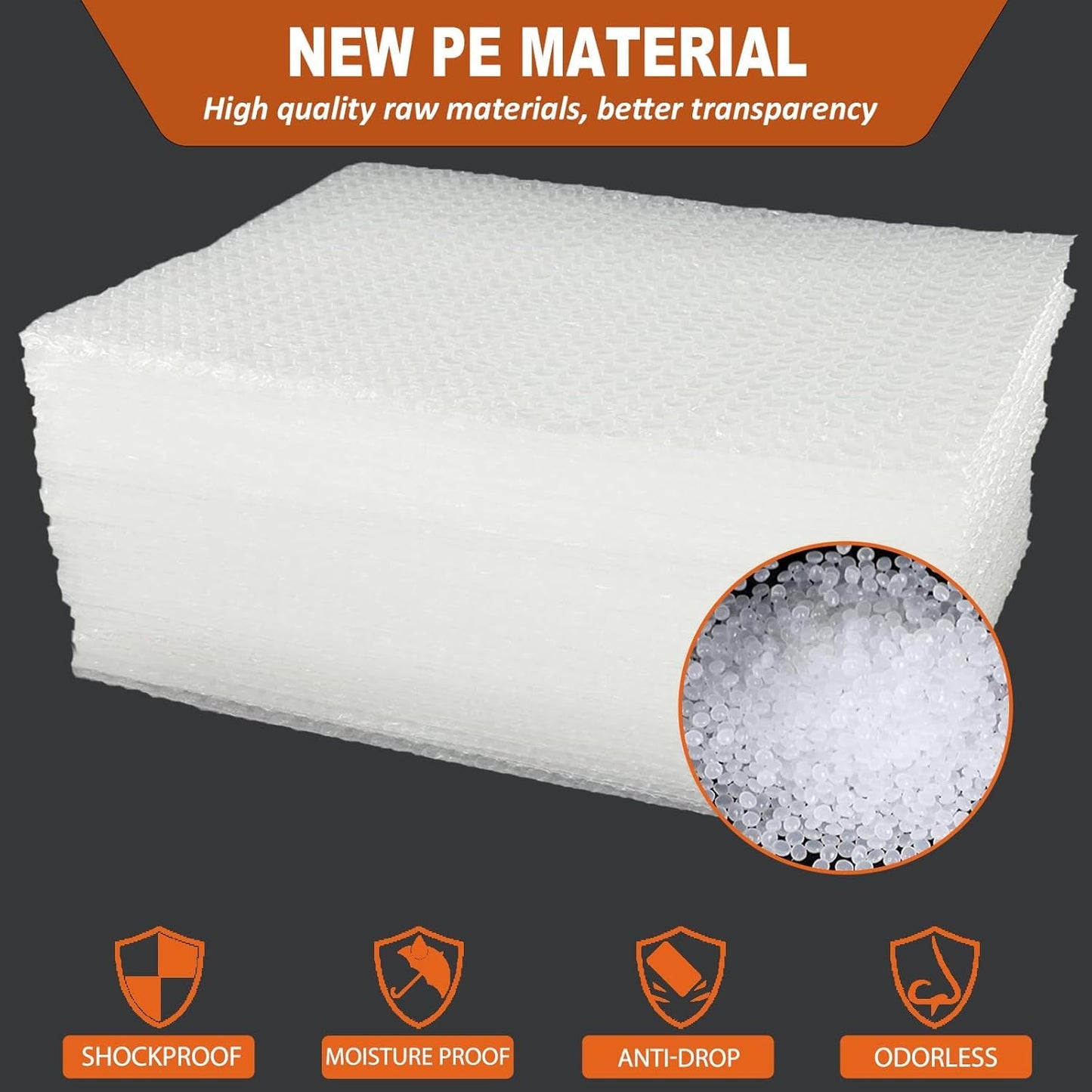 16" x 20" Bubble Pouches Wrap, 25Pcs Double Wall Shockproof Bubble Bags, Clear Bubble Out Bags for Packing, Cushioning Bags for Moving, Shipping and Packing