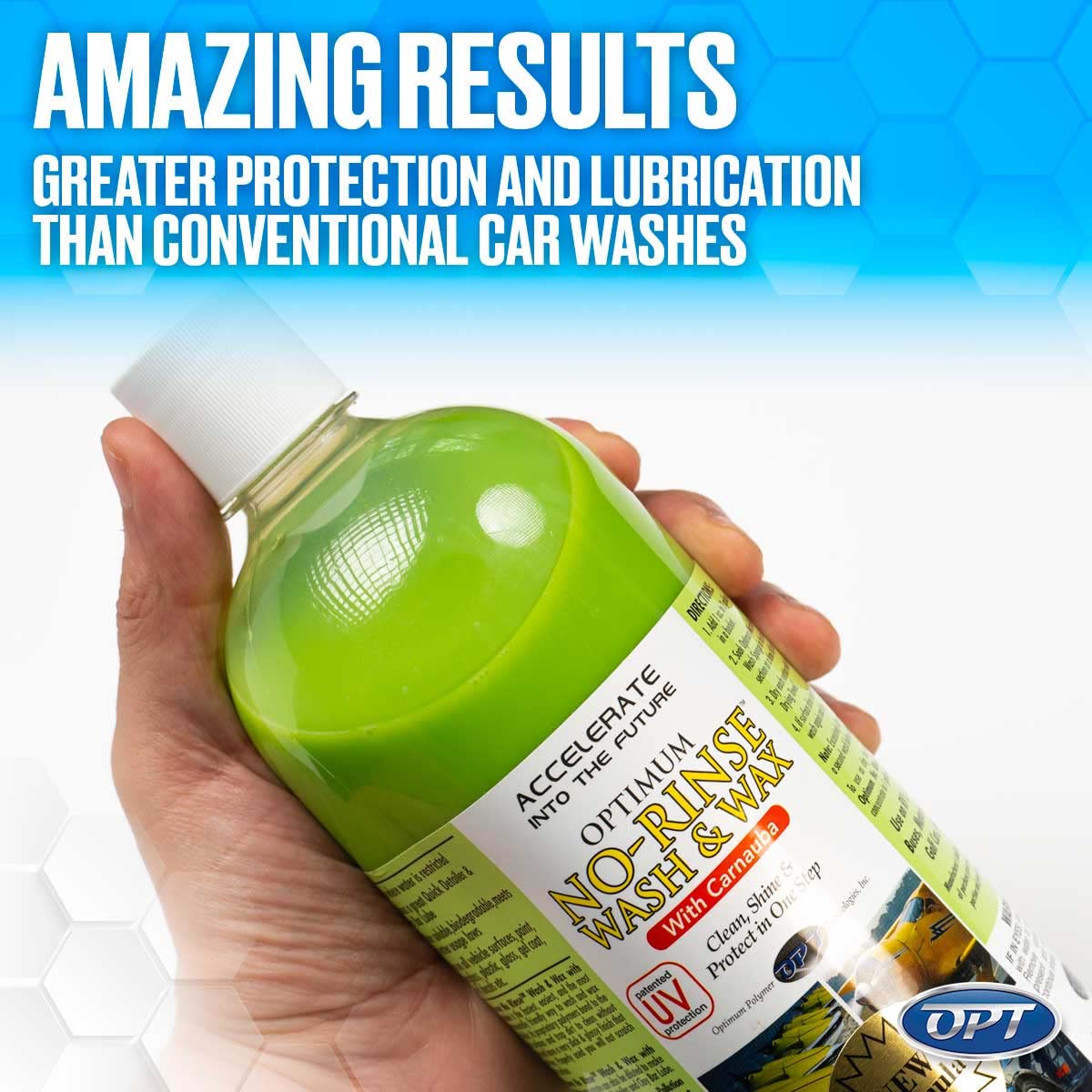 Optimum (NRWW2012Q) No Rinse Wash & Wax - 32 oz.