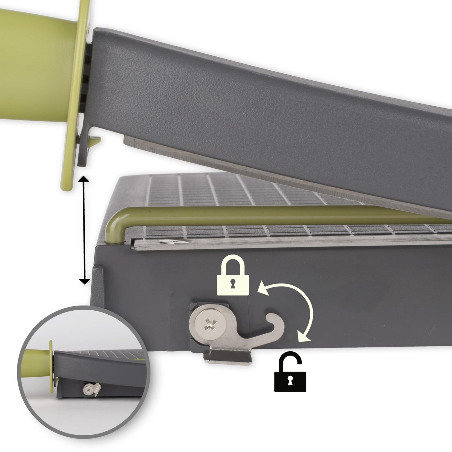 Swingline ClassicCut Lite Guillotine Trimmer, 12 Inch Cut Length, 10 Sheet Capacity (9312)