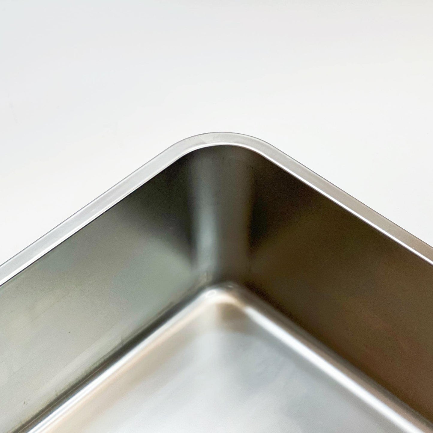 KUNWU Stainless Steel Pan 28"x20"x4" for Food, Cat, Dog & Rabbit Pet Litter Box, Corrosion Resistant Easy Clean Durable Pan (XXL (28"x20"), 4" Deep)