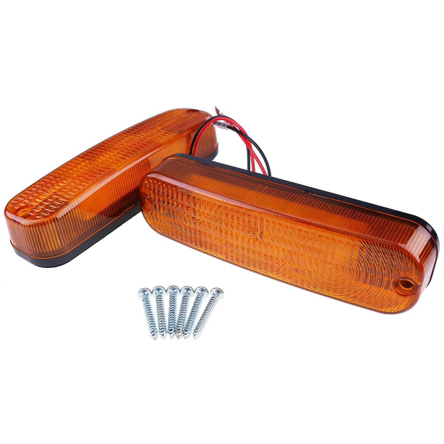 JZGRDN 2X LED Cab Warning Light AR60250 Compatible with John Deere Tractor 2030 2630 4030 4230 4430 4630 2350 2550 2750 2755 2940 3055 3150 4050