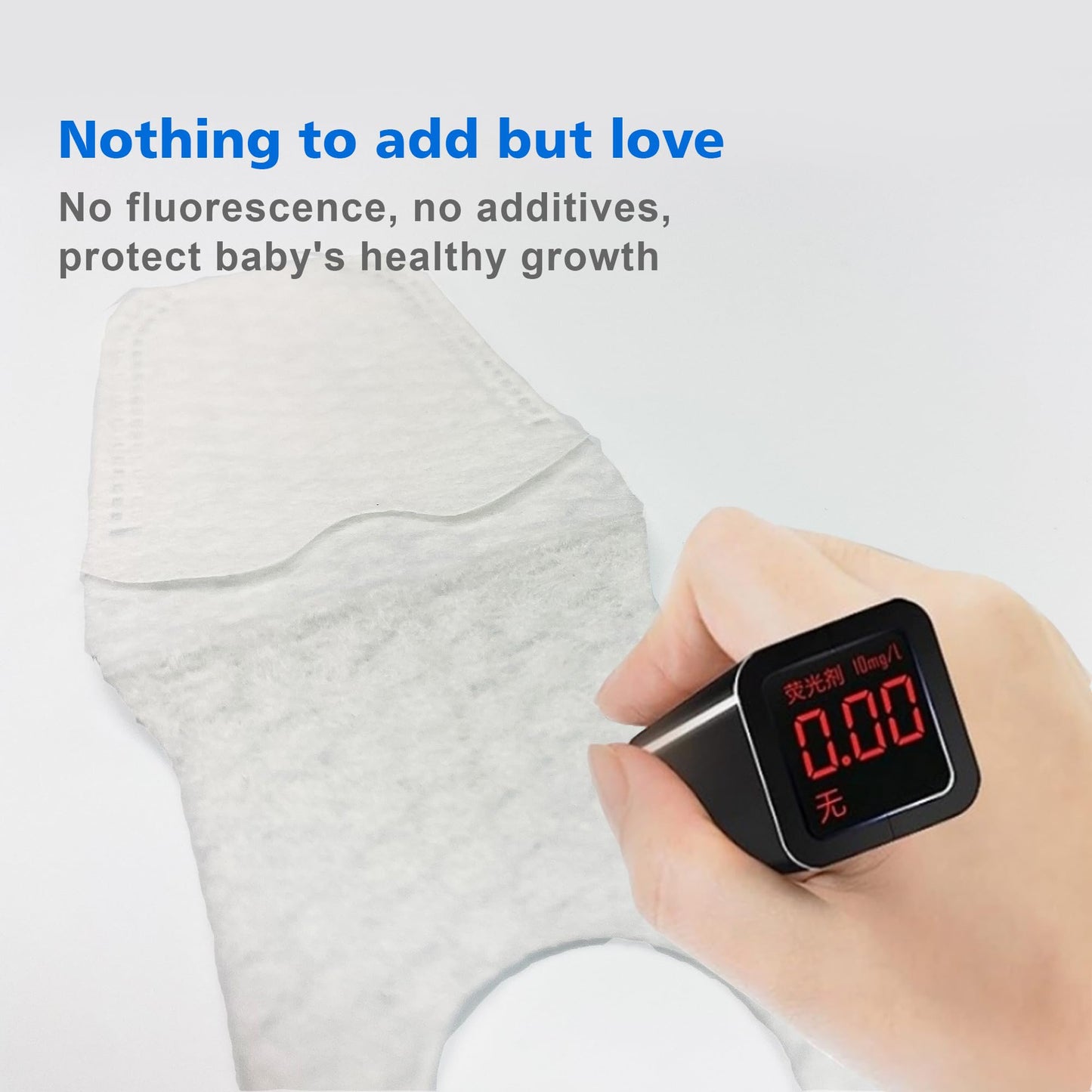 BabyPearl 102PCS Baby Tongue Cleaner, Disposable Newborn Finger Toothbrush, Soft Gauze Baby Mouth Cleaner for Infant Gum Teeth Cleaning, Wet&Dry Mouth Cleaner for 0-36 Months Babies