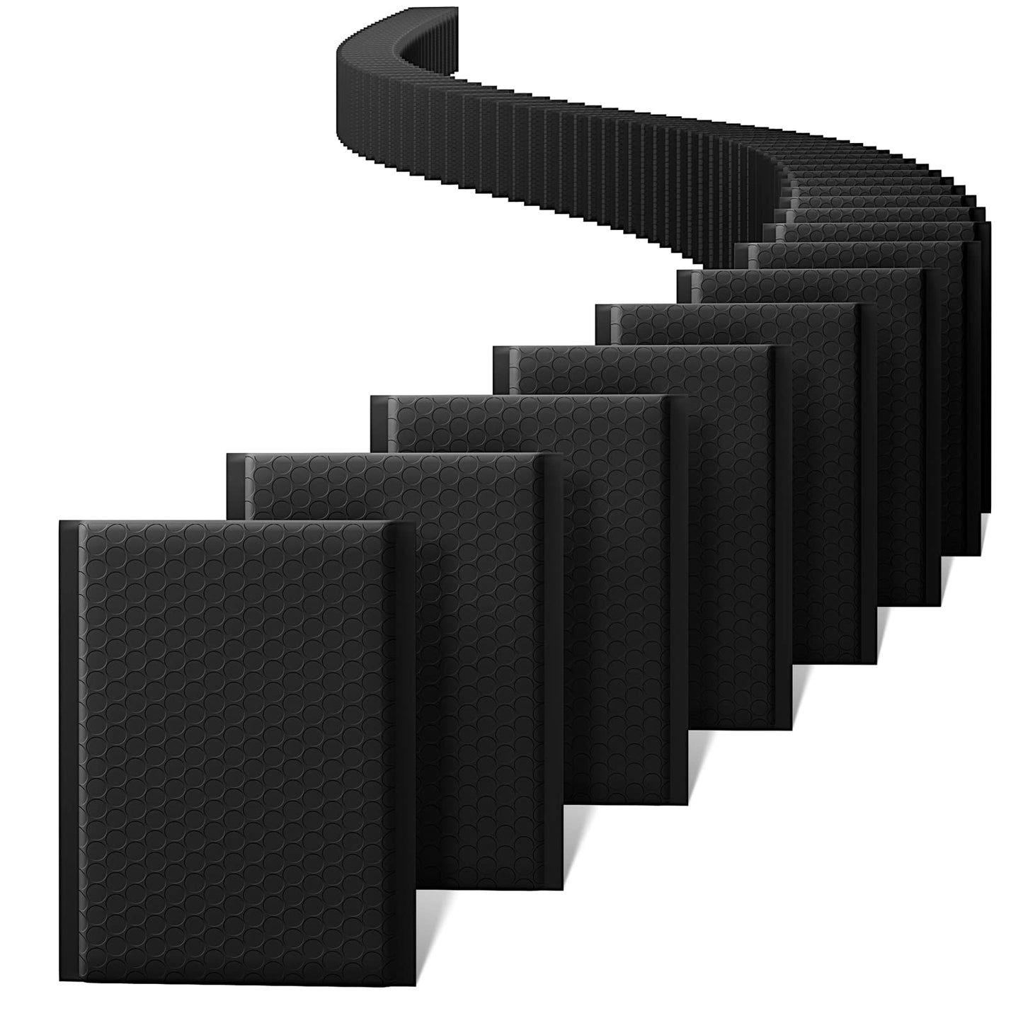 Metronic Black Bubble Mailers 6x10 100 Pack Usable Size 6x9 Opaque Padded Envelopes Waterproof Bubble Envelopes Cushioning Mailer for Small Business Mailing Makeup Jewelry Gifts