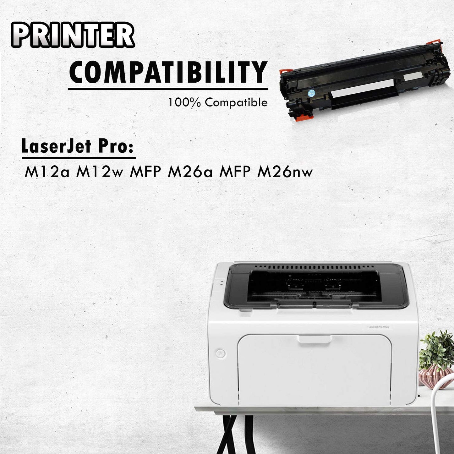 3 Inkfirst Compatible Toner Cartridges Replacement for HP CF279A 79A LaserJet Pro MFP M26a MFP M26nw M12a M12w