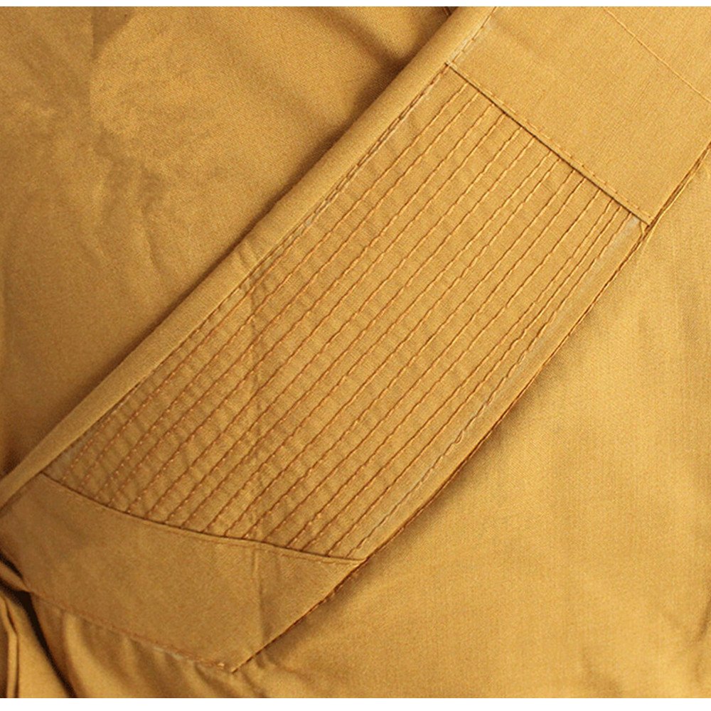 Long Cotton Kung Fu Shaolin Monk Robe Lay Master Zen Buddhist Meditation Gown L