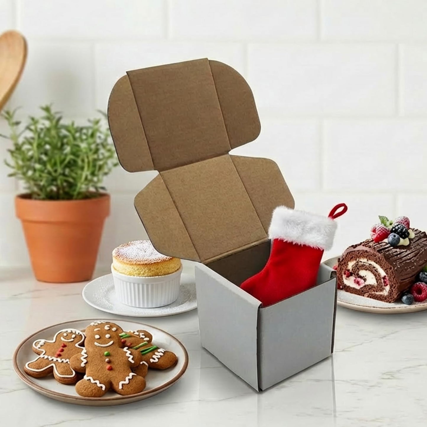 10x10x3 inch Shipping Boxes, White Corrugated Cardboard Box Literature Mailing Shipping Packaging Recyclable Storage Boxes and Craft Gifts Giving Products Business White Box Set of 25 (10''x10''x3'')