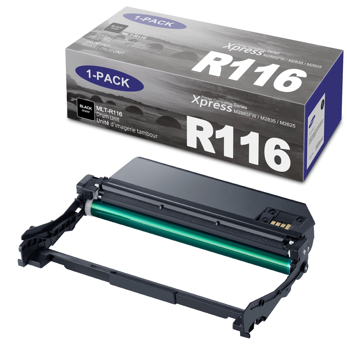 MLT-R116 R116 Drum Unit 1 Pack Replacement for Samsung MLT-R116 (SV134A) Xpress M2885FW M2875FD M2825 M2875 Printer