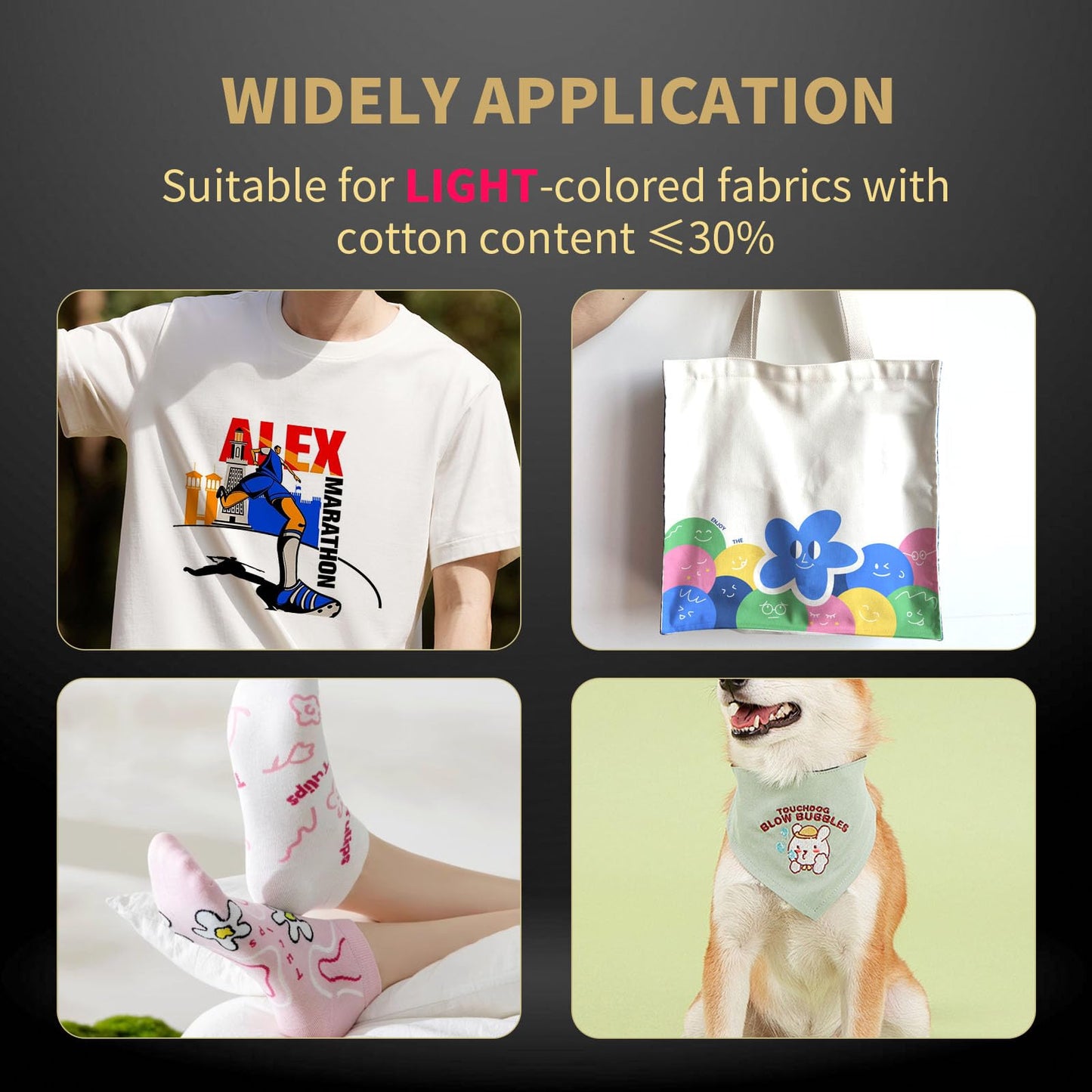 A-SUB Sublimation Paper 13X19 Inch 110 Sheets ONLY Compatible with Sublimation Printer and Sublimation Ink 125g