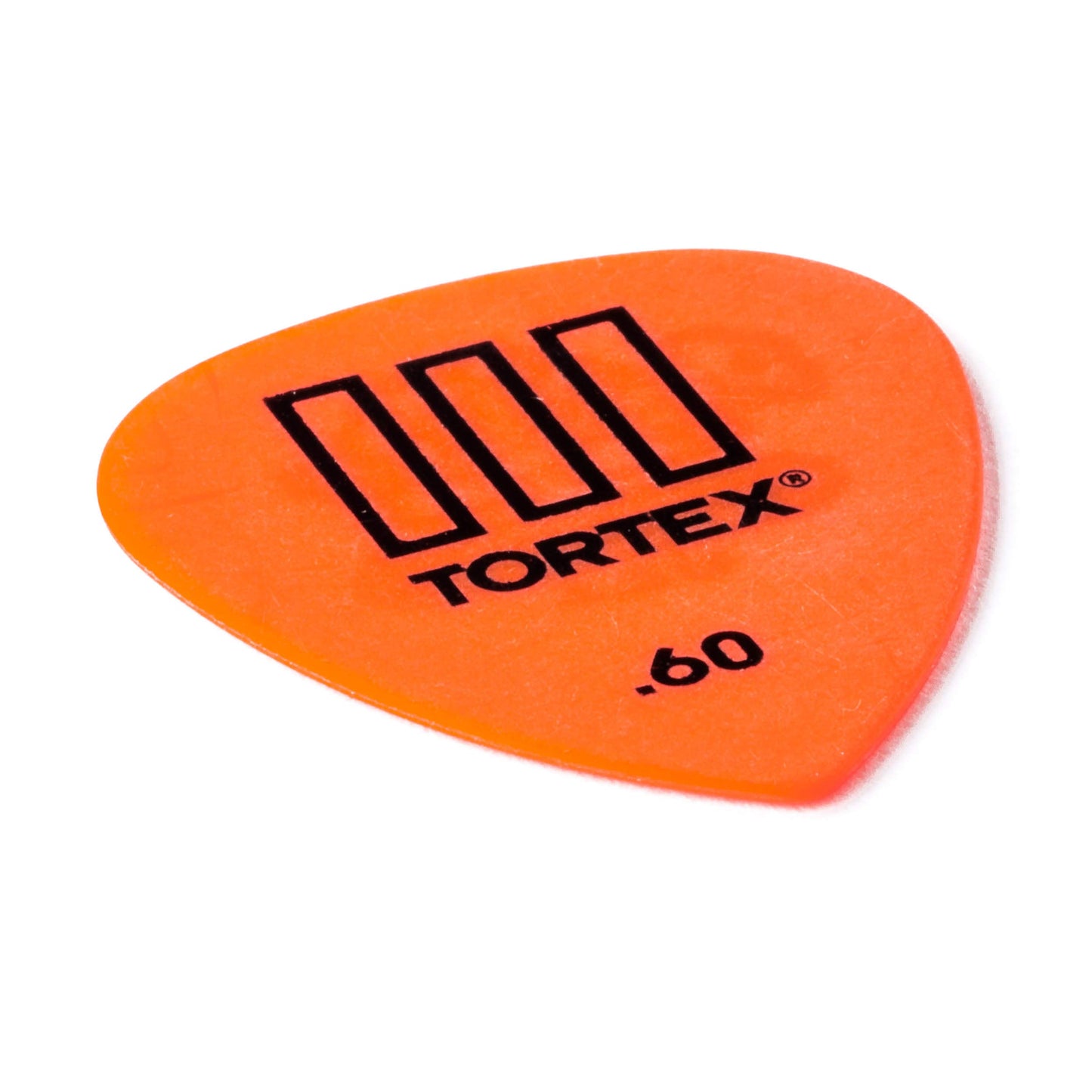 Dunlop 462R60 .60mm Tortex T3 Sharp Tip Guitar Picks, 72-Pack