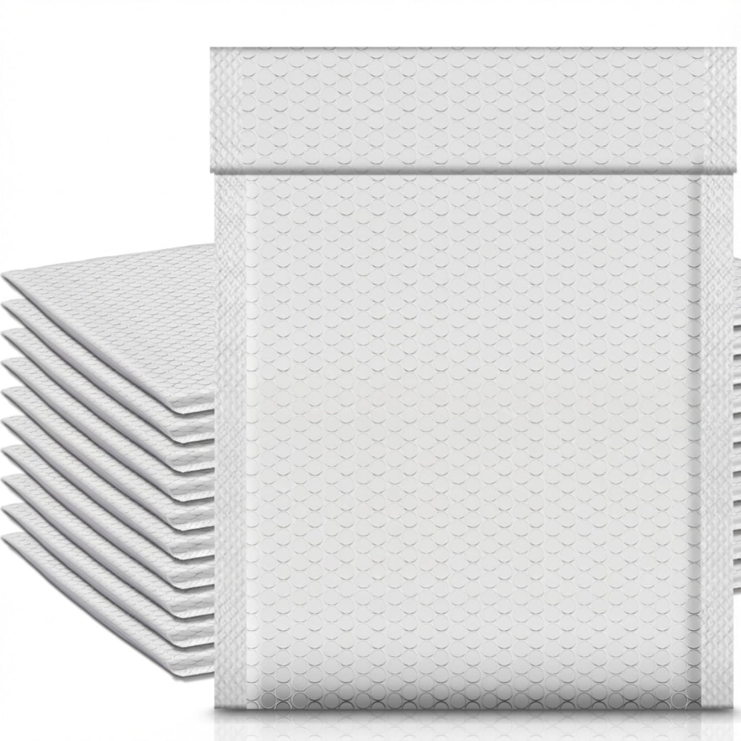 Ireer 15 Pack Extra Large 14 x 19" Bubble Mailers Poly Padded Envelopes Cushioned Mailing Envelopes Bubble Padded Mailers Self Adhesive Waterproof Shipping Bags for Business Christmas Gift Packaging