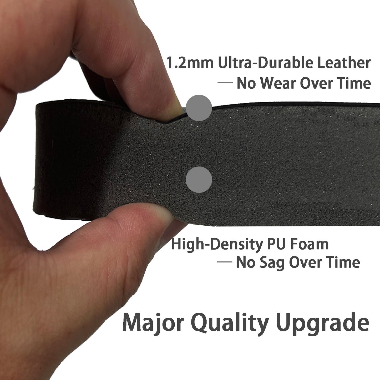 1" Extra Thick Anti Fatigue Floor Mat,Kitchen Mat, Standing Desk Mat – Comfort at Home, Office, Garage - Advanced PU Foam - NOT PVC (Black, 17x40x1-Inch)