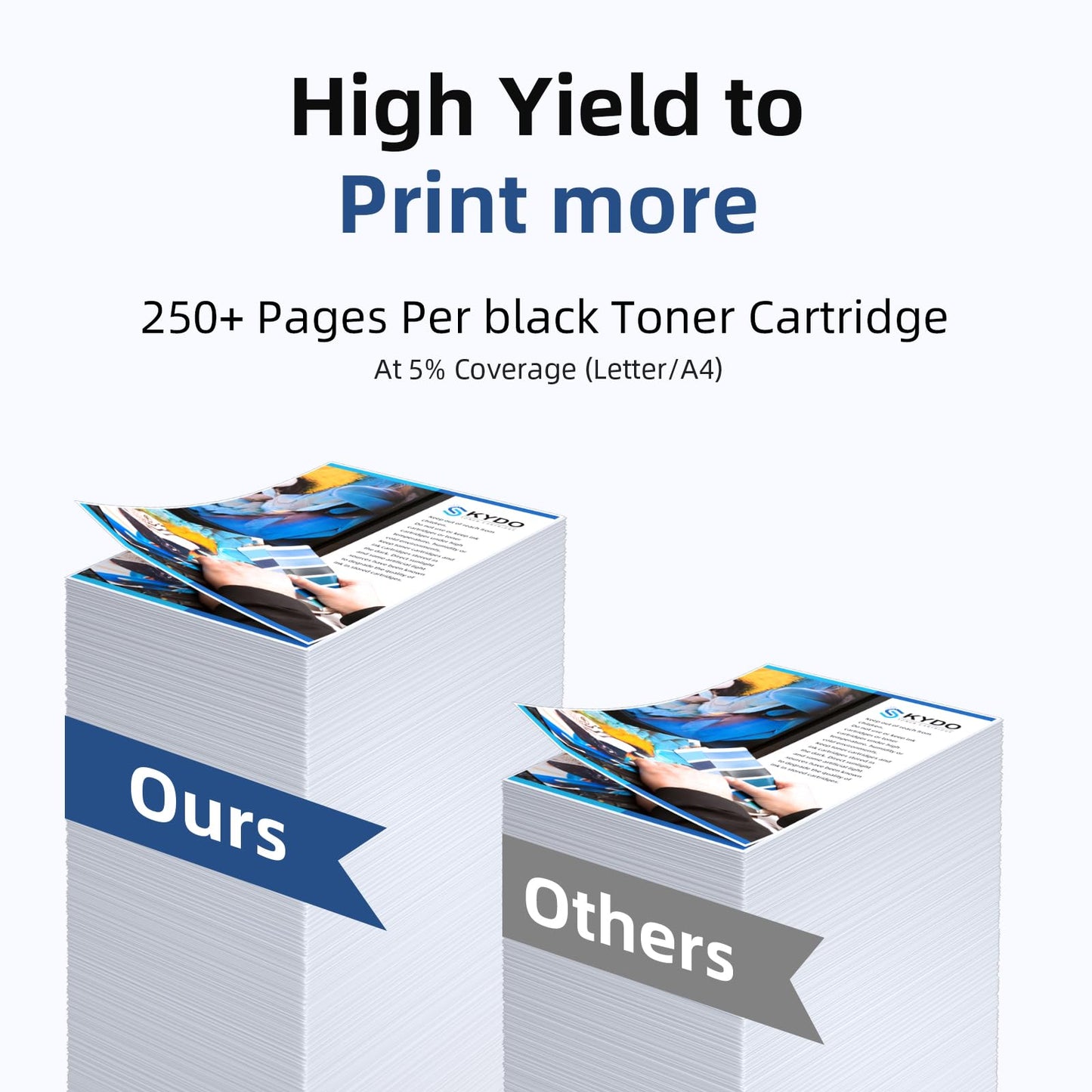 LC501 Ink 2 Black Compatible for Brother LC501 LC501XL Ink Cartridges