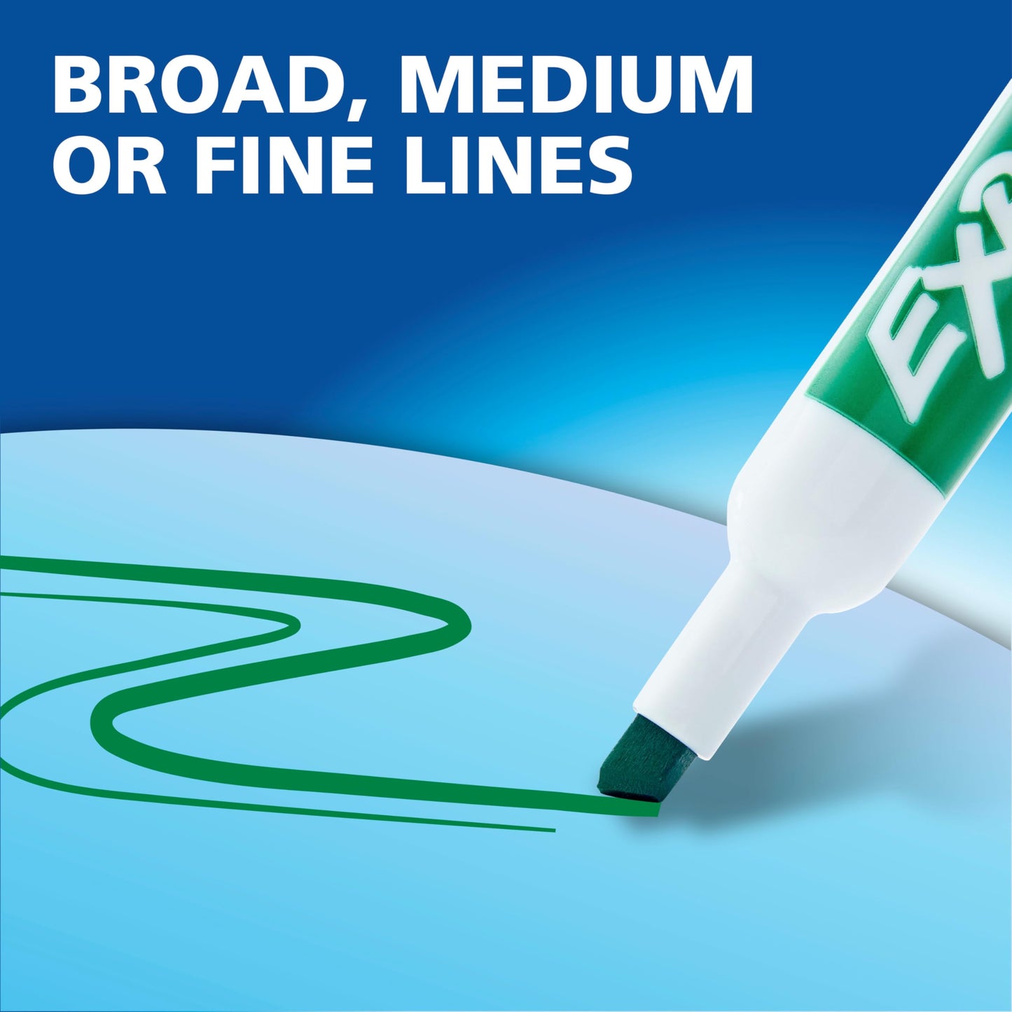 EXPO Dry Erase Markers, Low Odour Ink, Assorted Colours, Chisel Tip, 36 Count