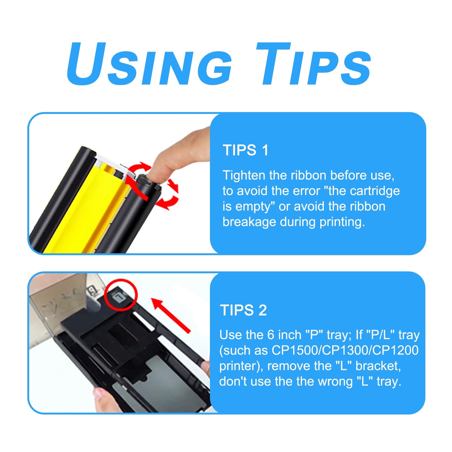 KP-108IN Ink and Paper Set Compatible with Canon Selphy CP1500 CP1300 CP1000 CP1200 CP910 KP108 3Color Ink Cartridge and 108 Sheets 4x6 Photo Paper Replace for Canon Selphy KP-108IN CP800 CP810