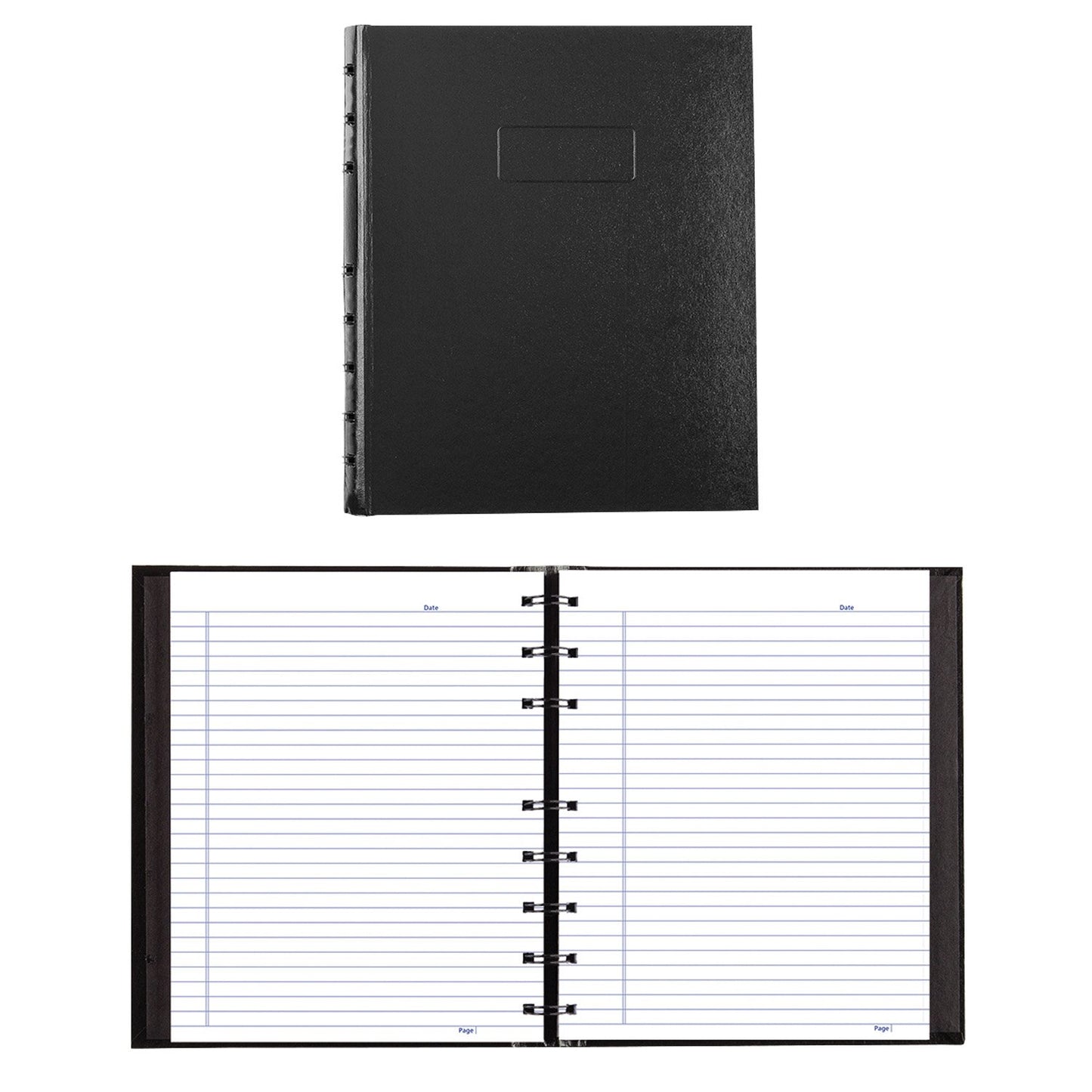 Blueline NotePro Notebook, 360 Pages, Black, 9-1/4-Inch x 7-1/4-Inch (A9CMAX.81)