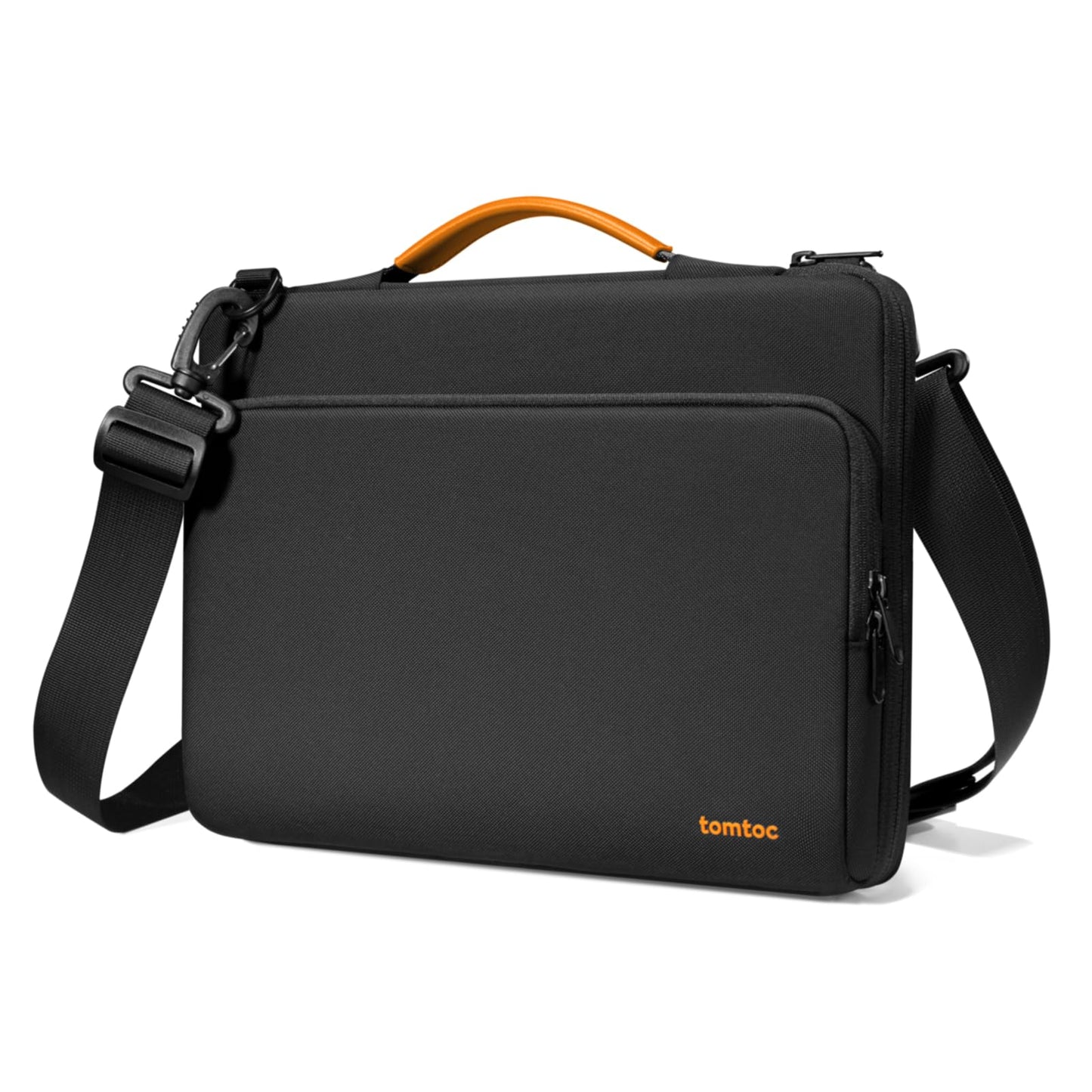 tomtoc 360 Protective Laptop Shoulder Bag for 14-inch MacBook Pro M5 Pro/Max A3426 A3427 2026 M4/M3/M2/M1 Pro/Max A3434, Water-Resistant Carrying Case for 13.5-14.4 Inch Microsoft Surface Laptop 7/6/5