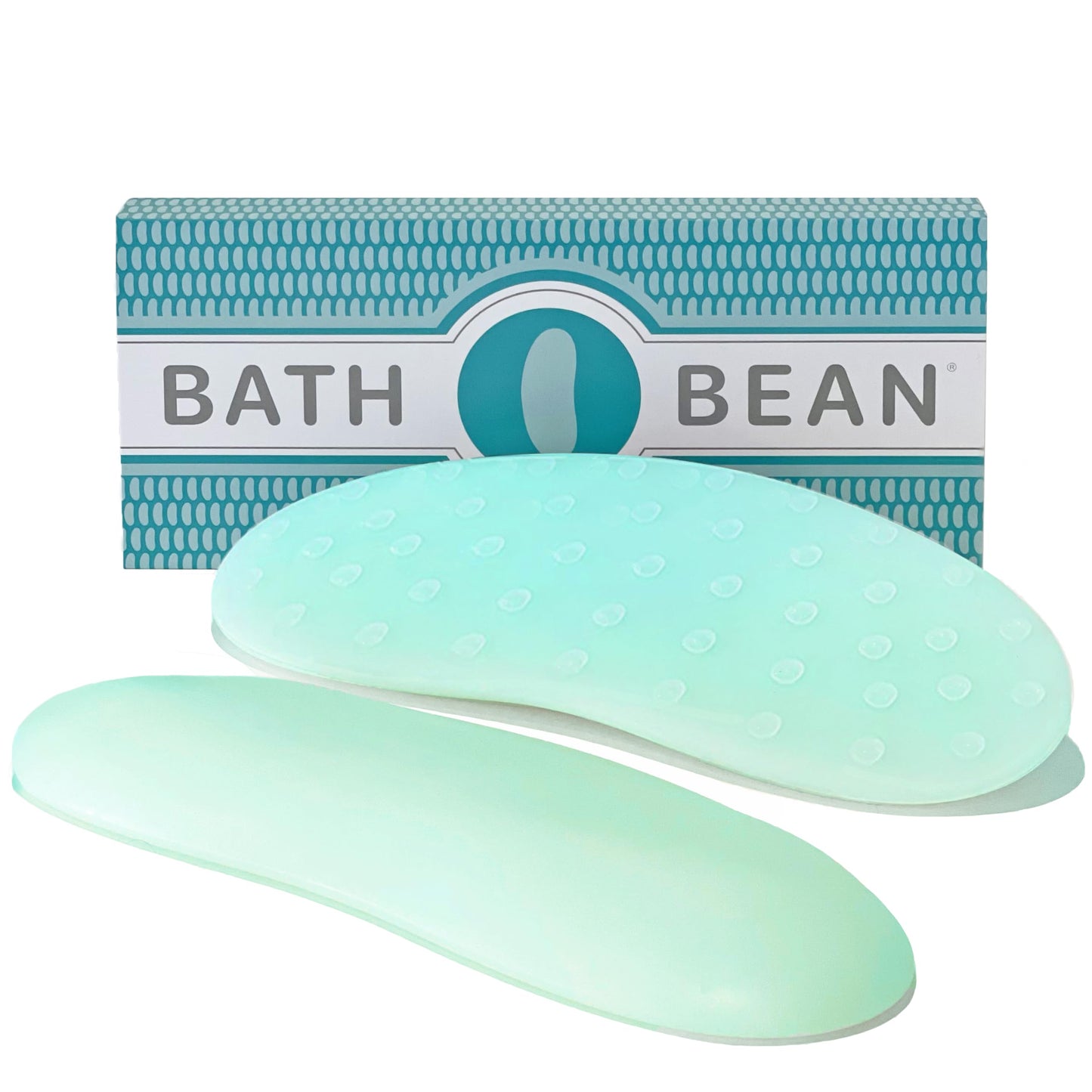 BATH BEAN Luxury Body Stopper, Anti-Slip Spa Accessory, Holds Reclined Position in Bath to Fully Release Tension, Bathe Comfortably Hands Free, and Keep Your Hair Dry. Recline, Relax, Stay Put!