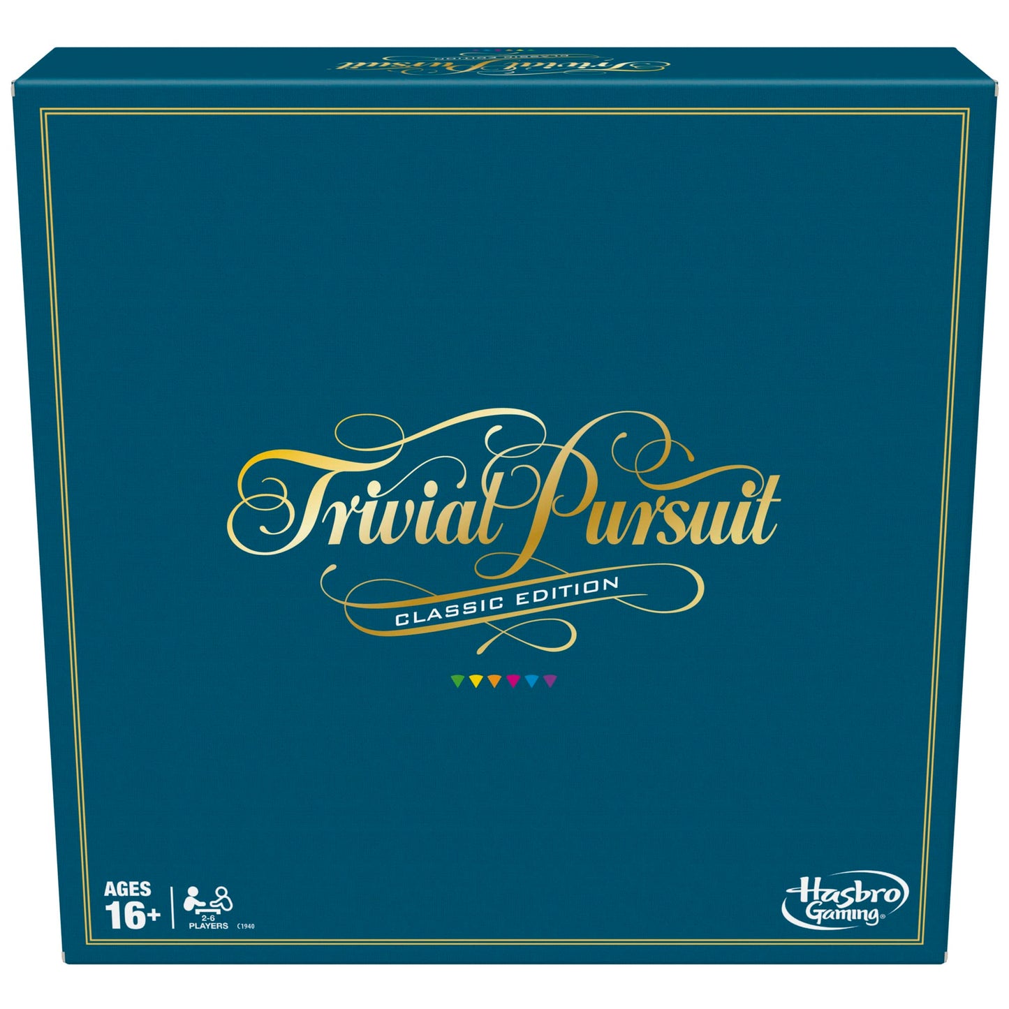 Trivial Pursuit Classic Edition Board Game for Adults and Teens Ages 16 and Up, Trivia Game for 2-6 Players
