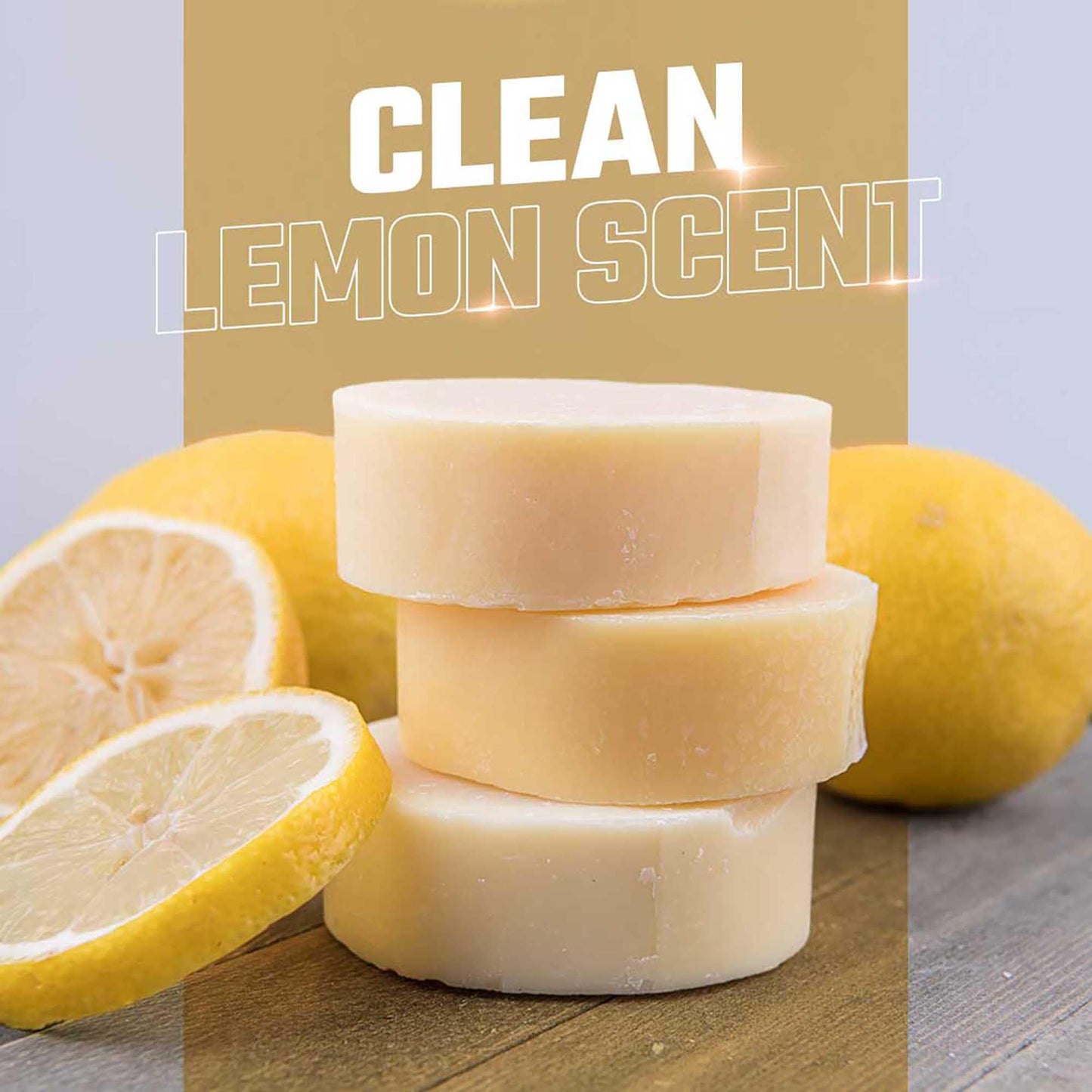 Old Town Soap Co. Lemon Dish Block Soap Bar - 3 Pack Natural Dish Soap Bar 4oz for Eco-Friendly Cleaning - Premium Dish Soap Block Alternative for Sustainable Kitchen | Made in USA