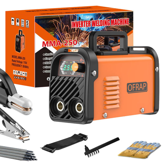 OFRAP Stick Welder, Upgraded MMA 250A 110V Welding Machine, ARC/Lift TIG 2 In 1 Mini Welder Machine, Portable Welder with Hot Start, Arc force and Anti-Stick