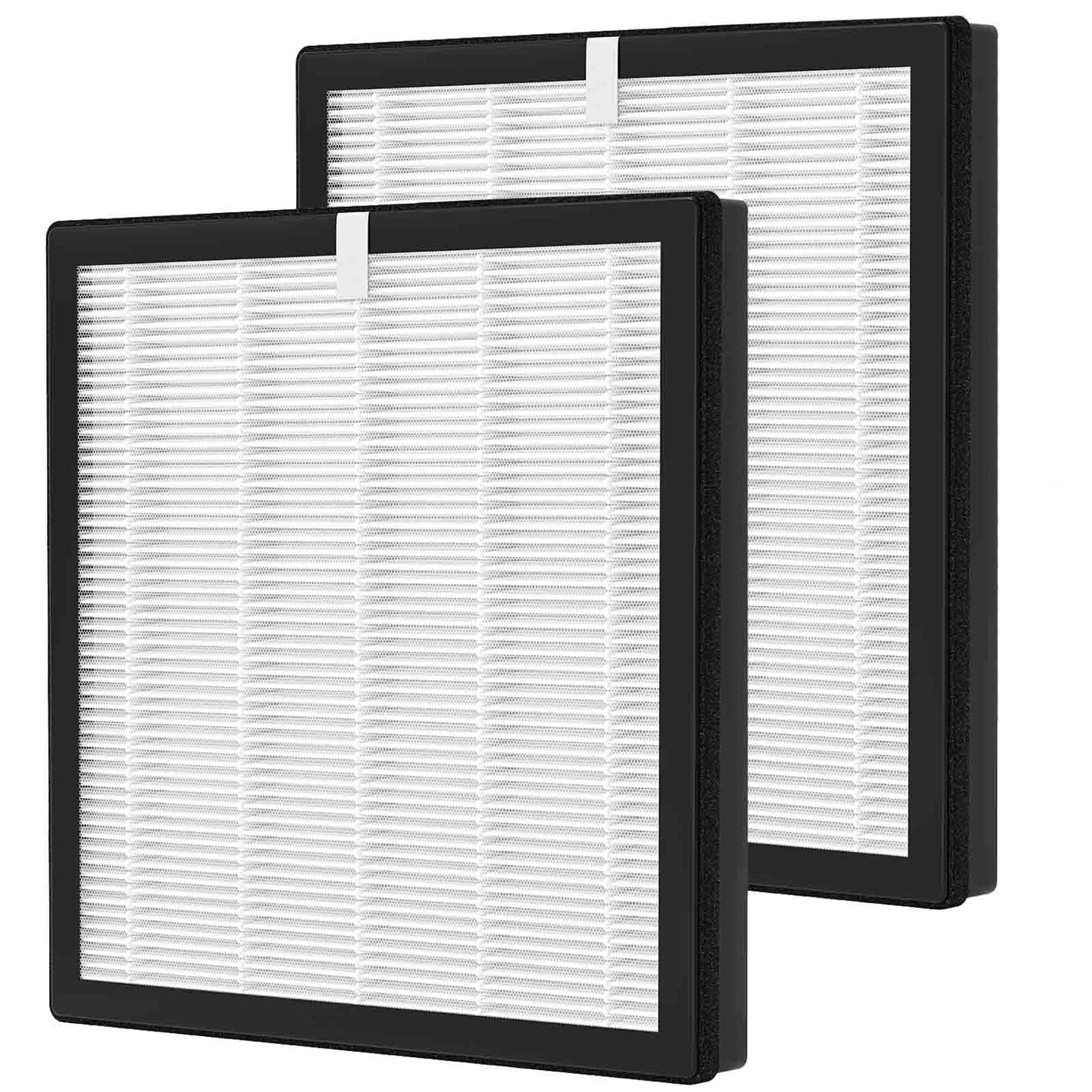 A3 Air Purifier Replacement Filter, Compatible with VEWIOR A3 Air Purifier, AMEIFU G3 (Sferf-30) Air Purifier, 3-in-1 H13 True HEPA Air Cleaner Filter, 2 Pack