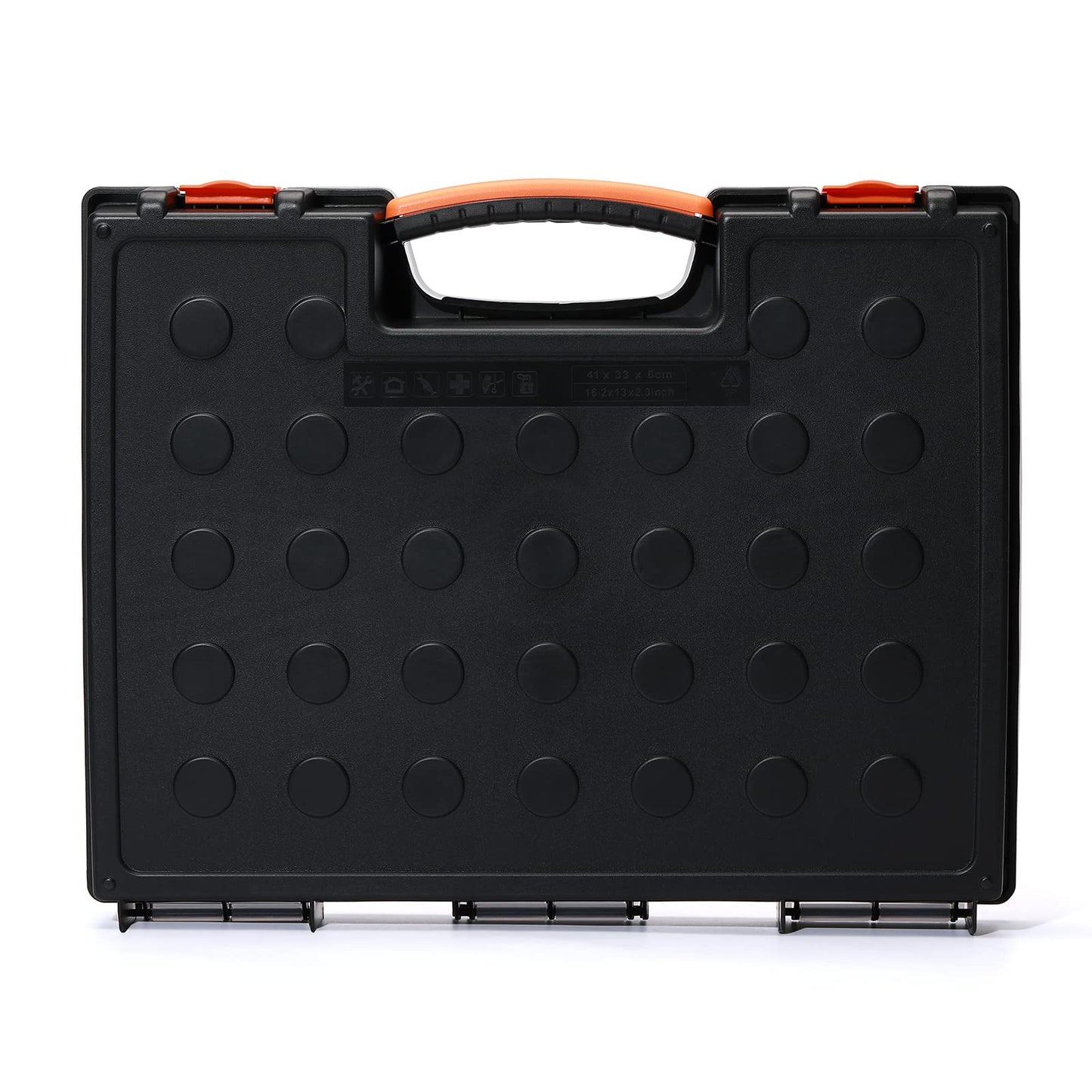 EMENTOL 3PCS Multi-Purpose Portable Organizer Box Set with 72-Removable Compartments, 3 Pieces Professional Boxes with Dimension 16.2"L*13"W*2.3"H