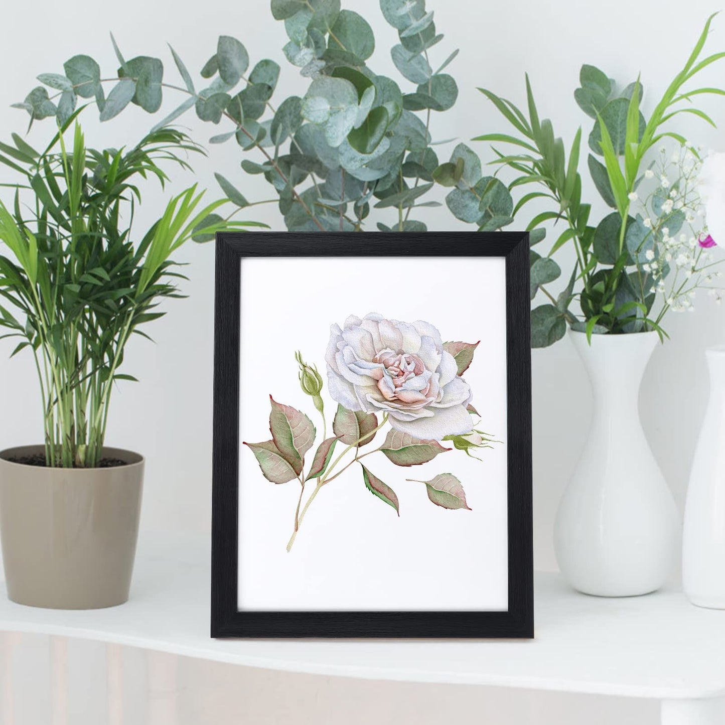 Giftgarden Black 8.5x11 Picture Frame Set of 12, Multi 8.5 x 11 Frames Bulk for Award Certificate Document Diploma, Wall or Tabletop Display