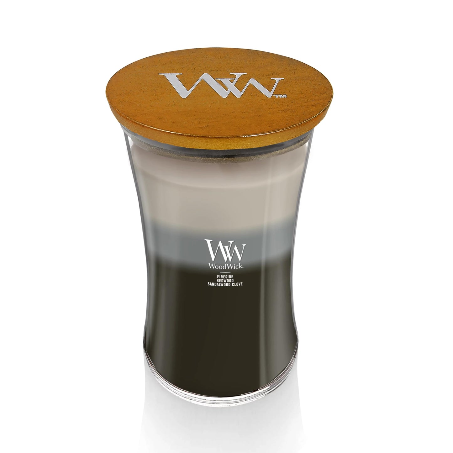 Woodwick Candle Warm Woods Trilogy Large Jar