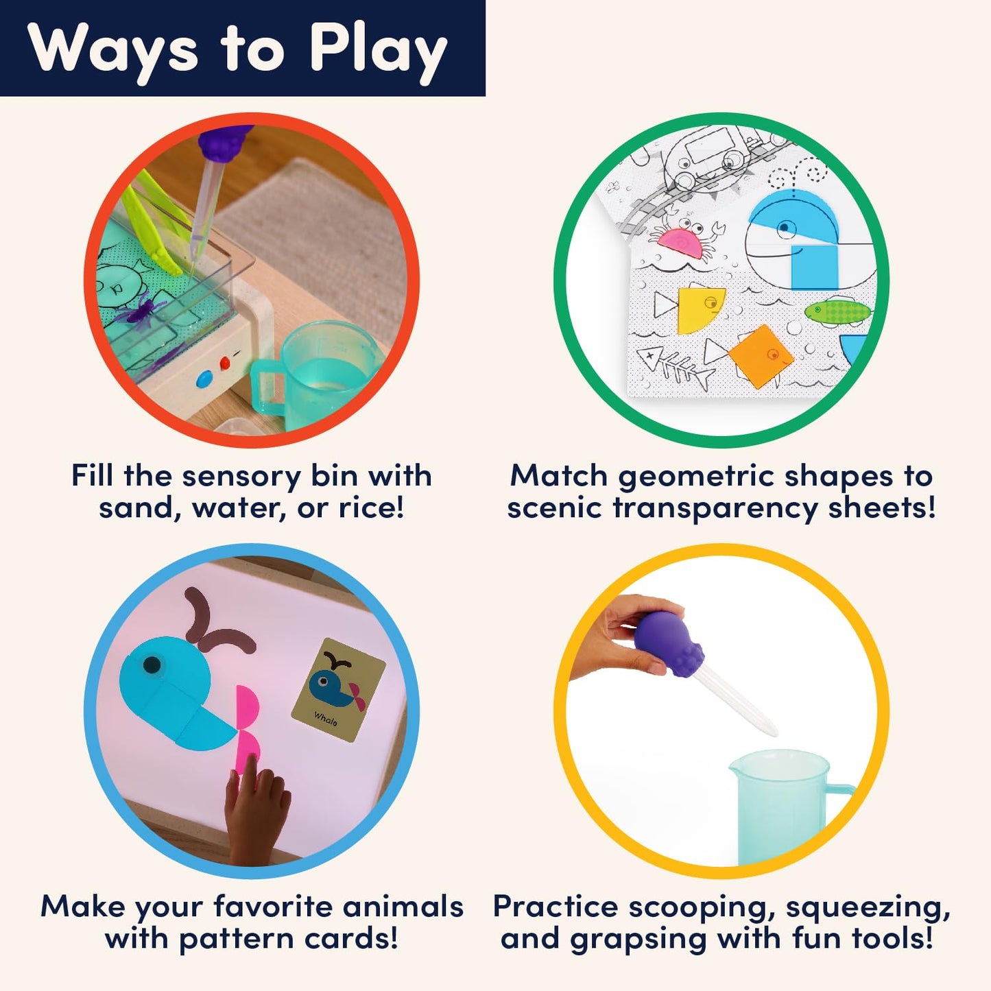 Battat Education – Tracing Light Box for Kids – Sensory Light Up Board – Educational Toys for Toddlers – Includes Double – Sided Tracing Cards – Bright Explorer